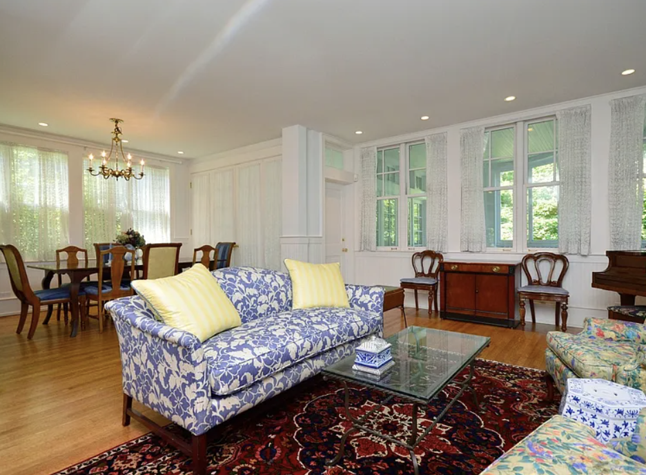 Living and Dining Room Before