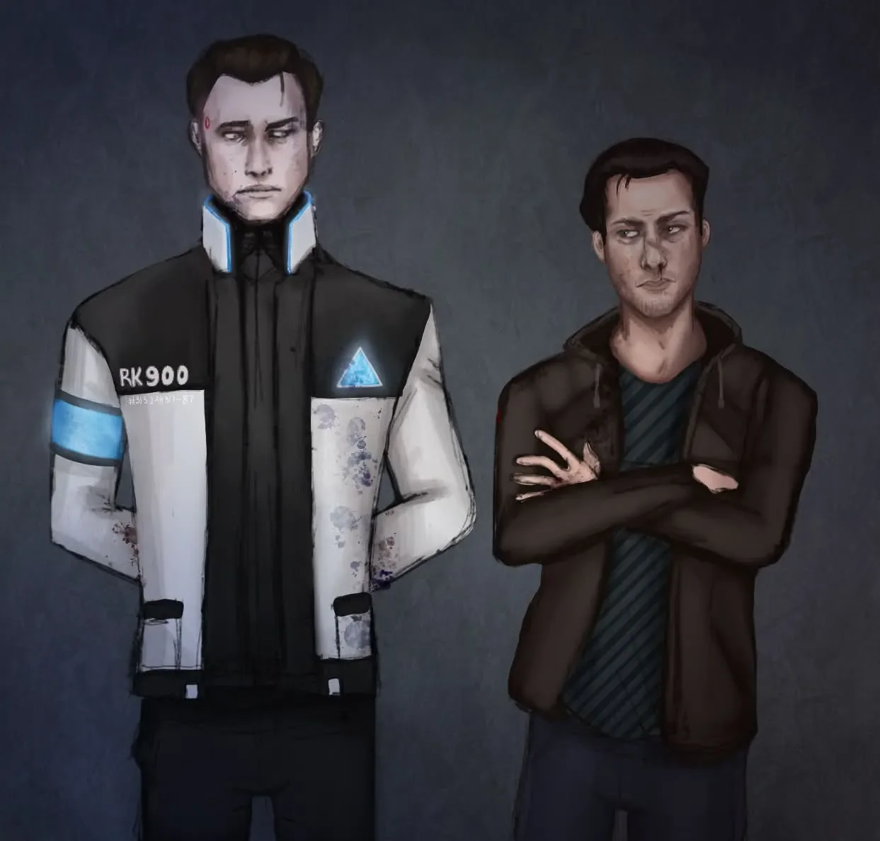 Nines and Gavin ©Quantic Dream