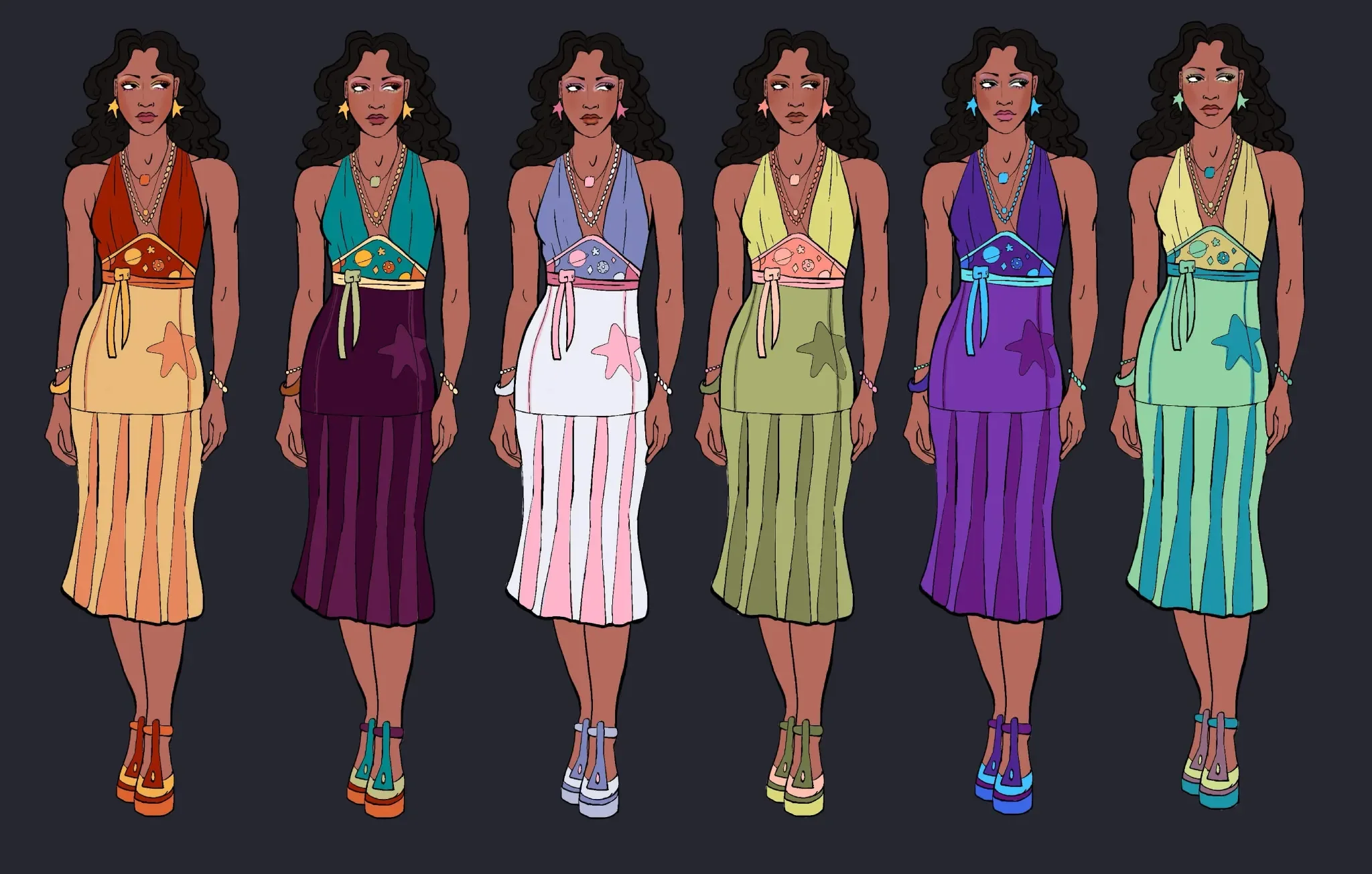 LaDonna Color Swatches