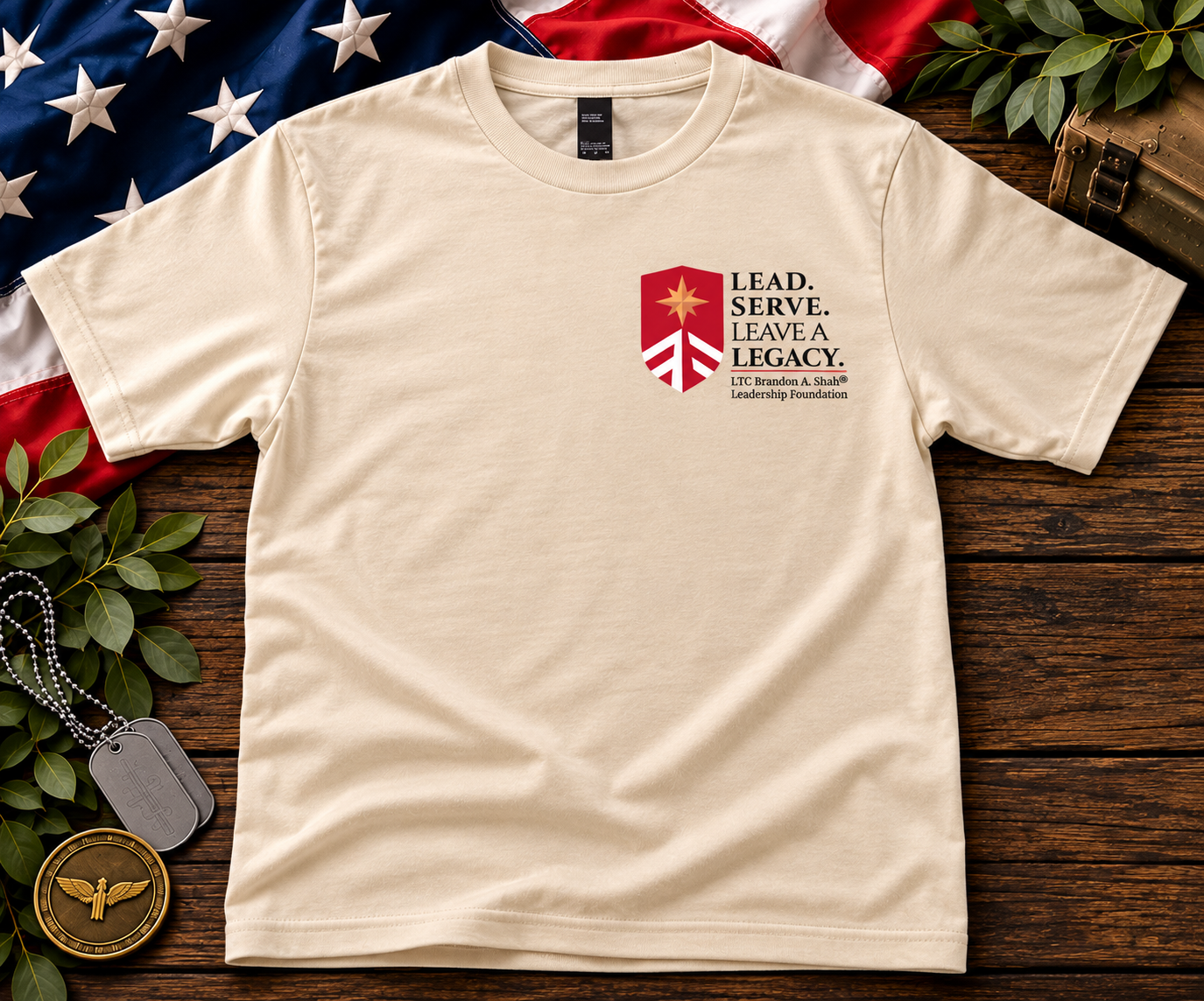 LTC Brandon A. Shah Leadership Foundation T-Shirt