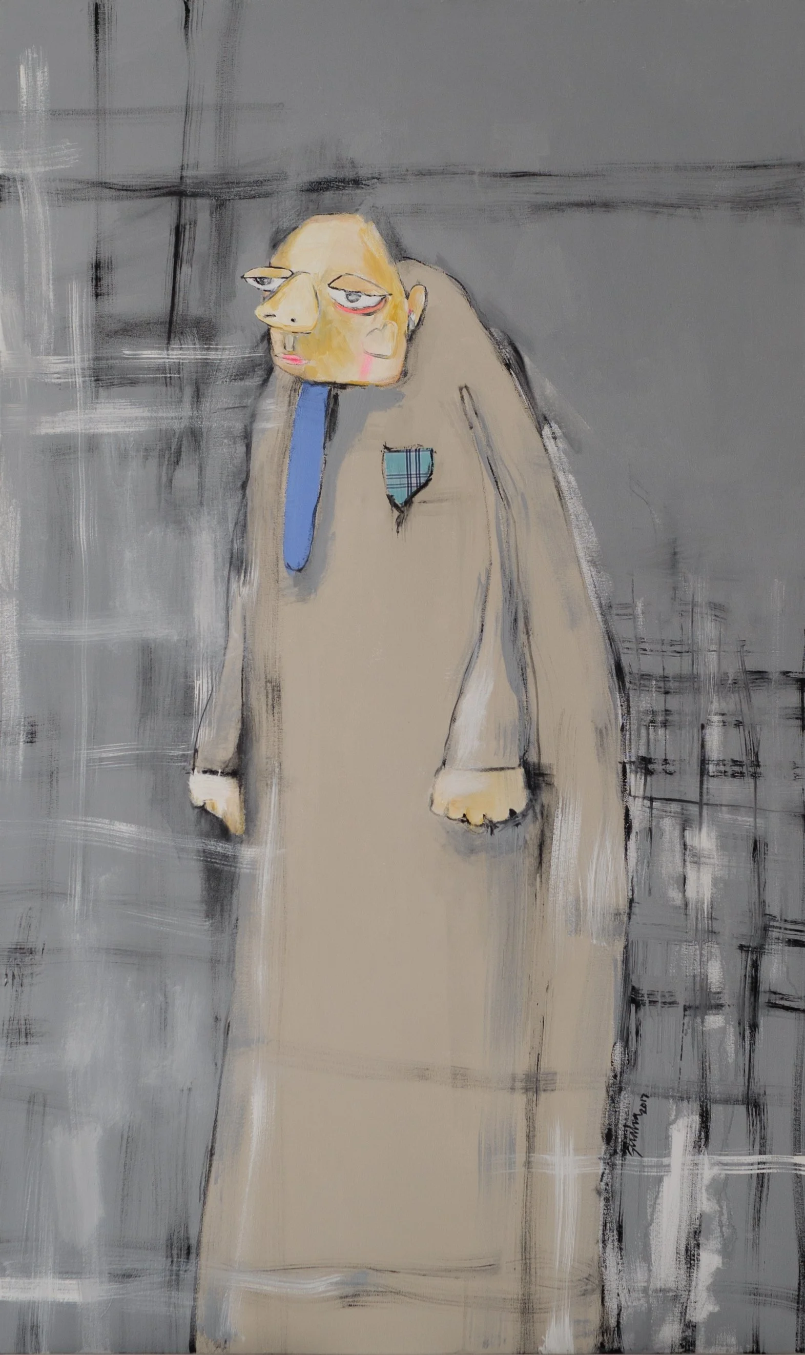 Man in Thobe (150x90cm).JPEG