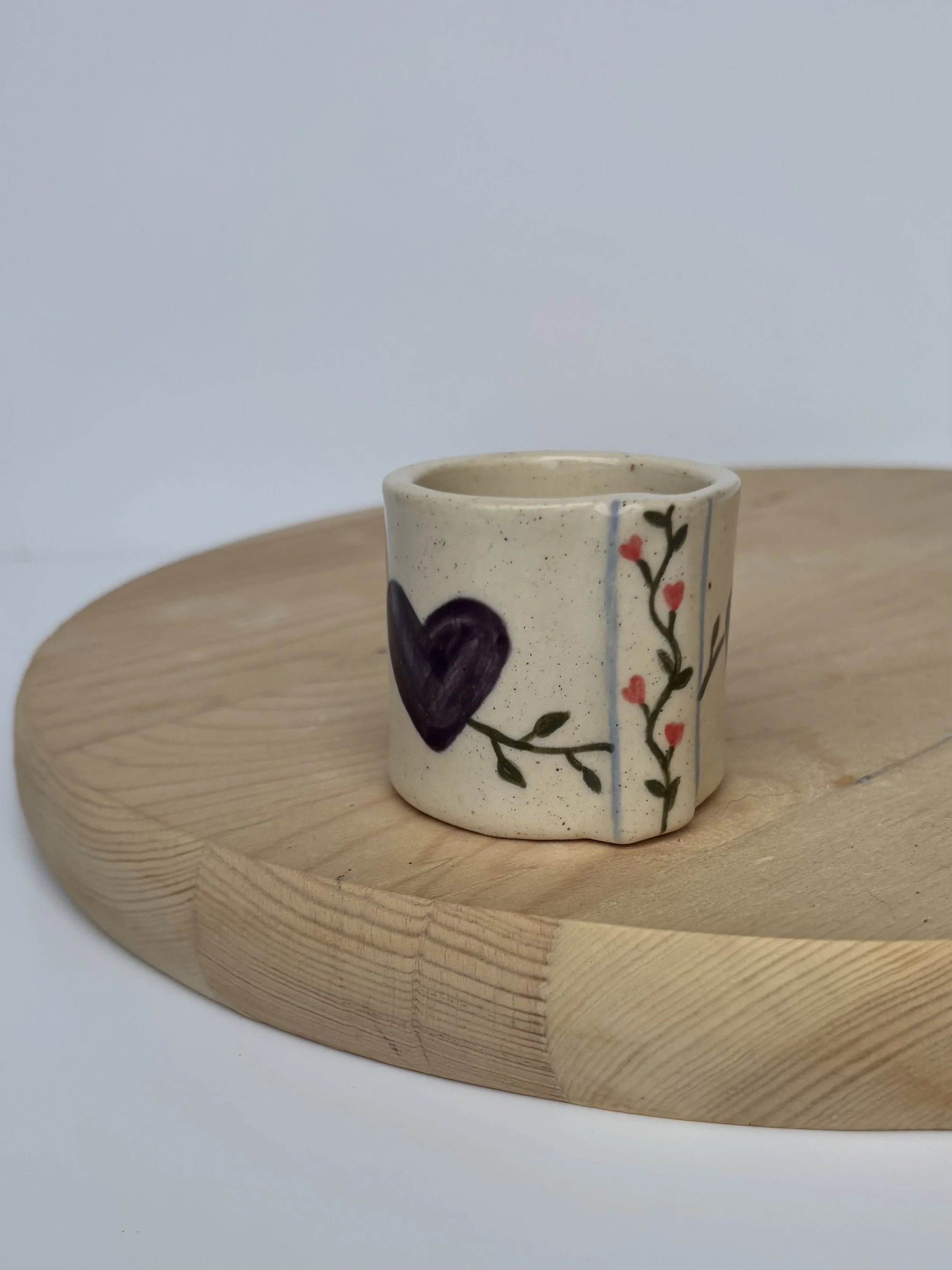 Heart Vine Shot Glass
