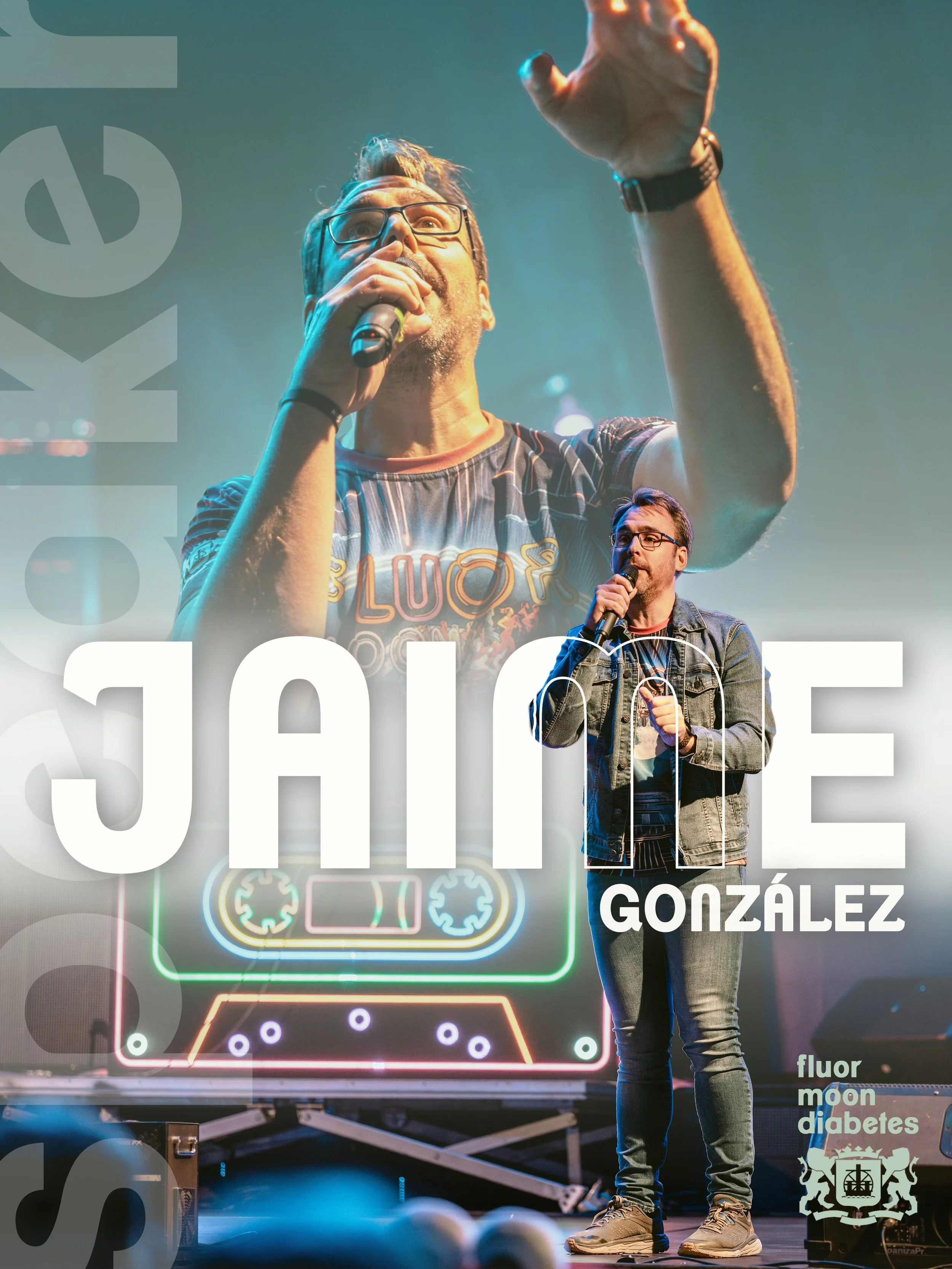 La voz de Jaime Gonz&aacute;lez nos acompa&ntilde;ar&aacute; en la brillante noche de la Fluor Moon Diabetes desde la primera salida hasta la llegada del &uacute;ltimo participante. Animar&aacute; cada paso del 14 de noviembre en Carrizal.

&iexcl;No