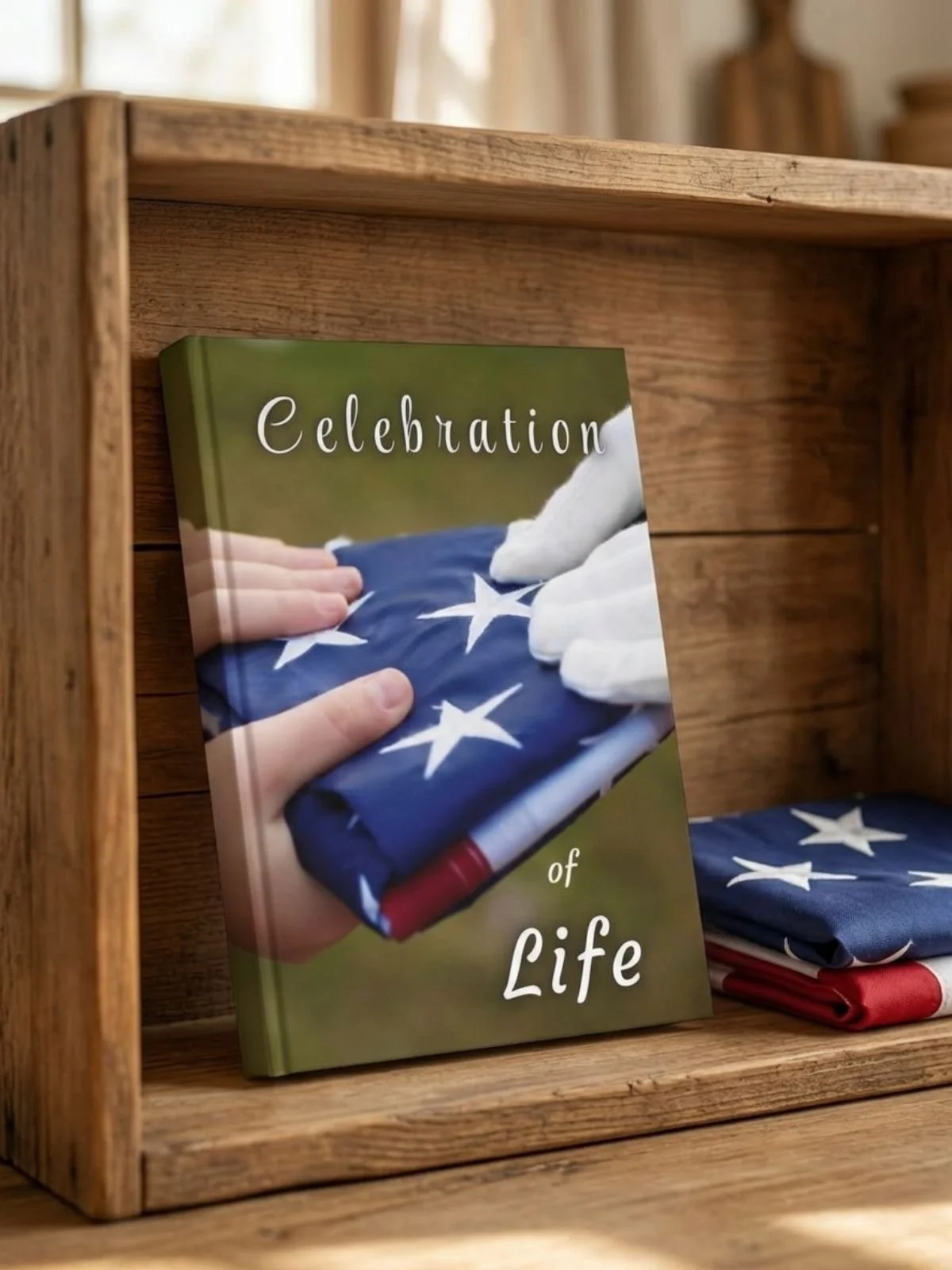 Folded American Flag