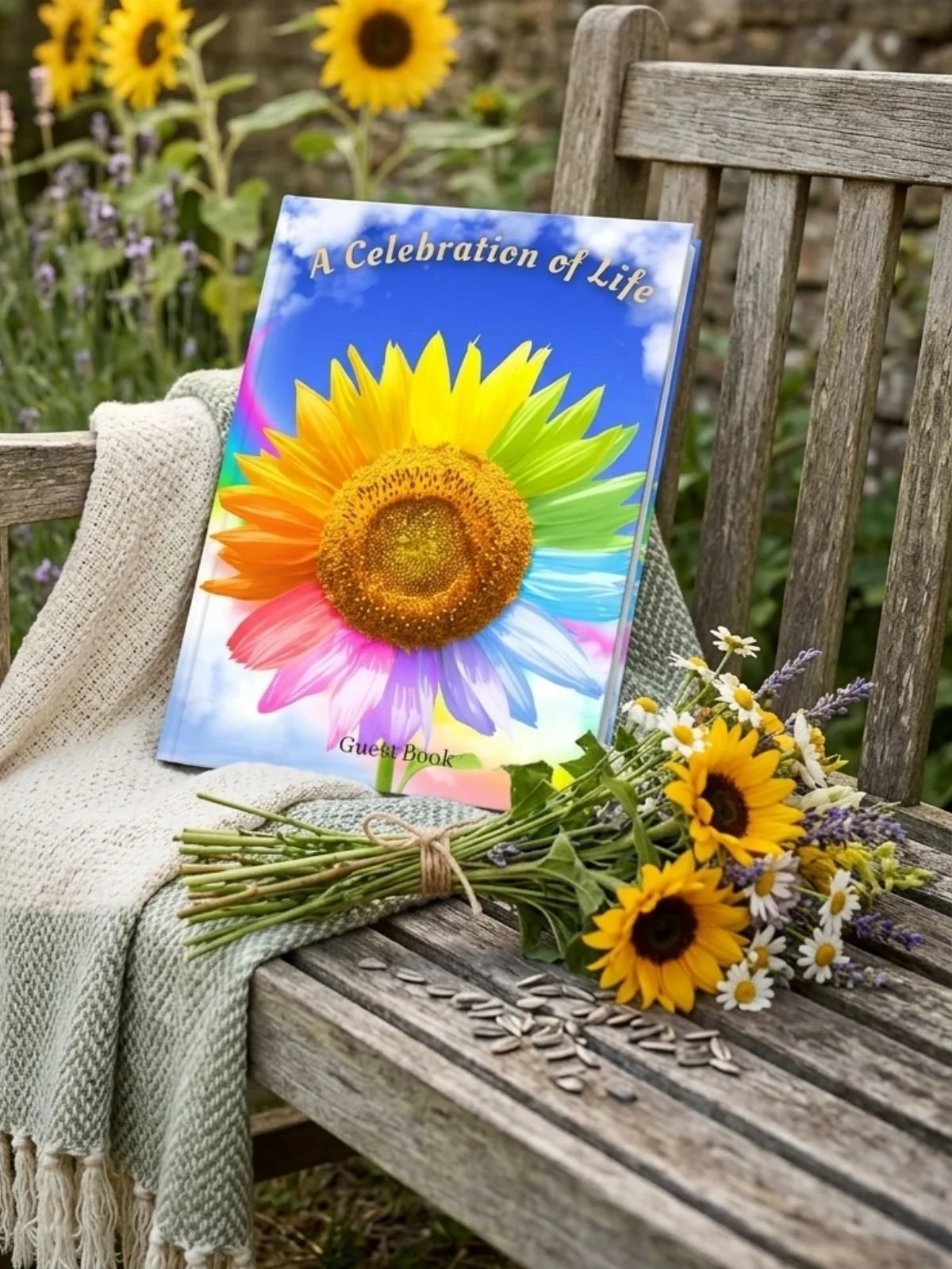 Rainbow Sunflower