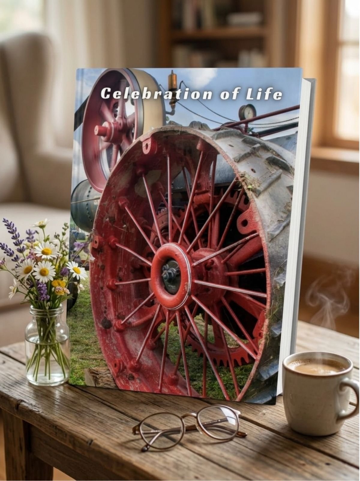 Steam Tractor Wheel