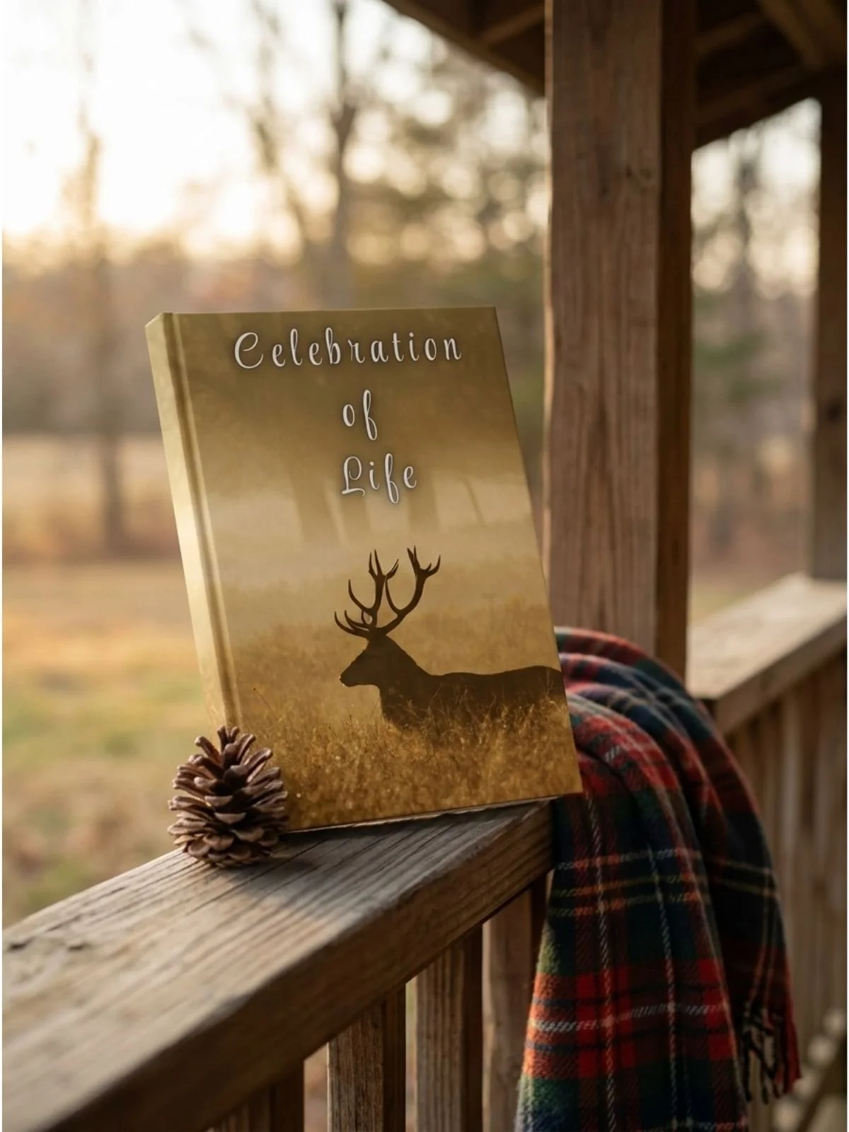 Bull Elk in Field 