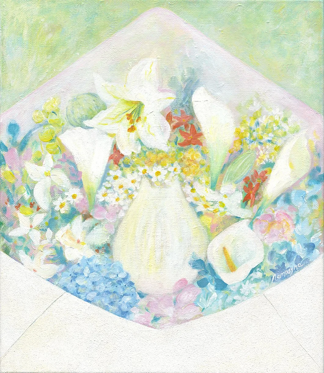 春信05-大自在, 53x45.5cm, 壓克力顏料、畫布, 2026 / ( 私人收藏 )