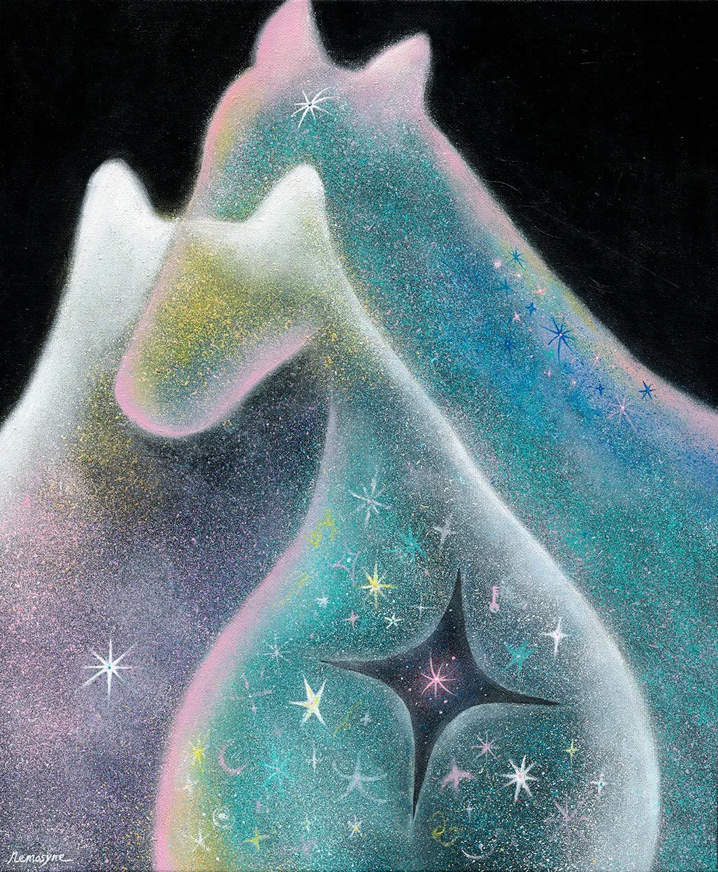 願力, 72.5x60.5cm, 壓克力顏料、畫布, 2026