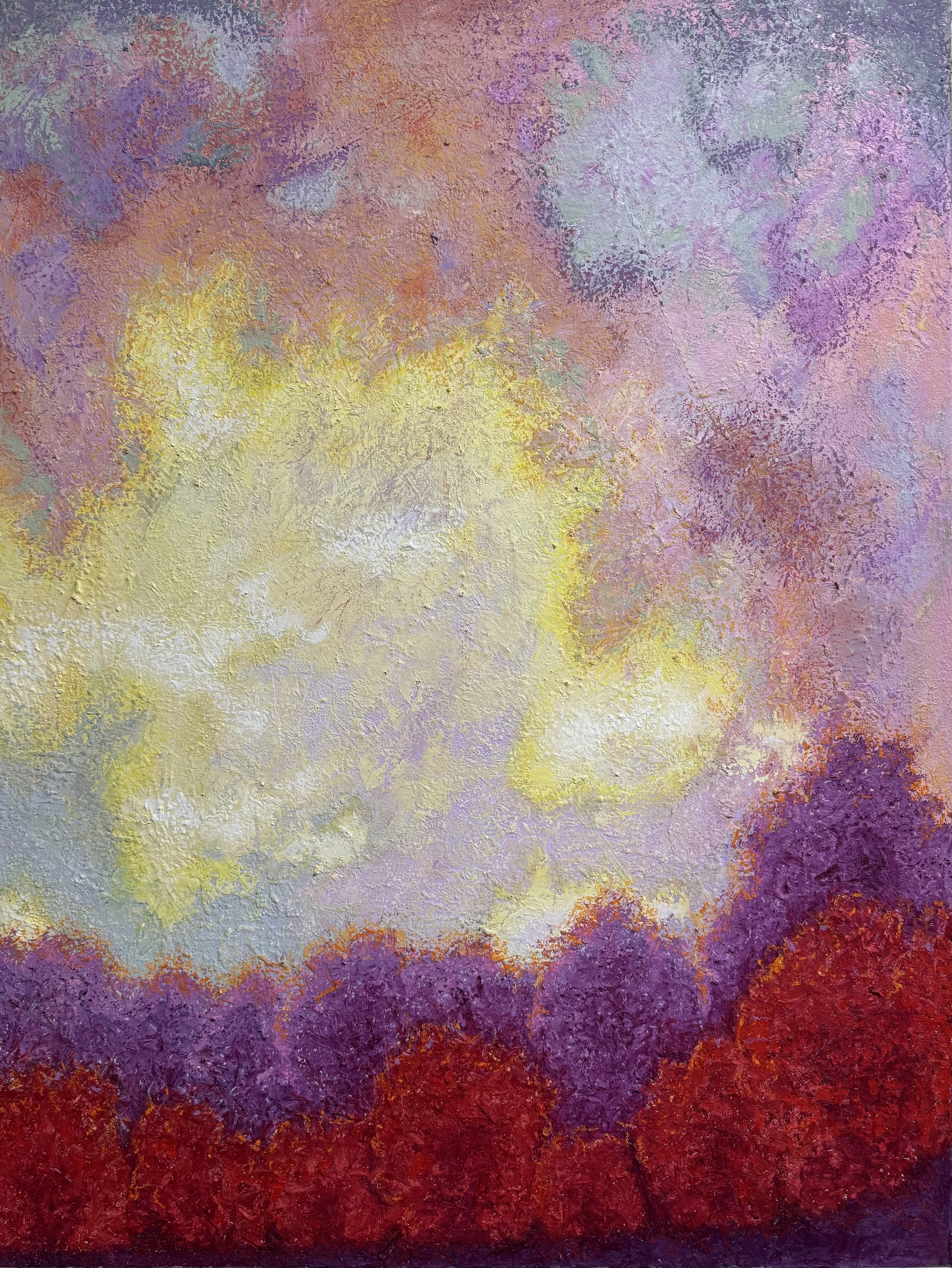 Purple Haze
40"x30" Acrylic on Canvas
$2500