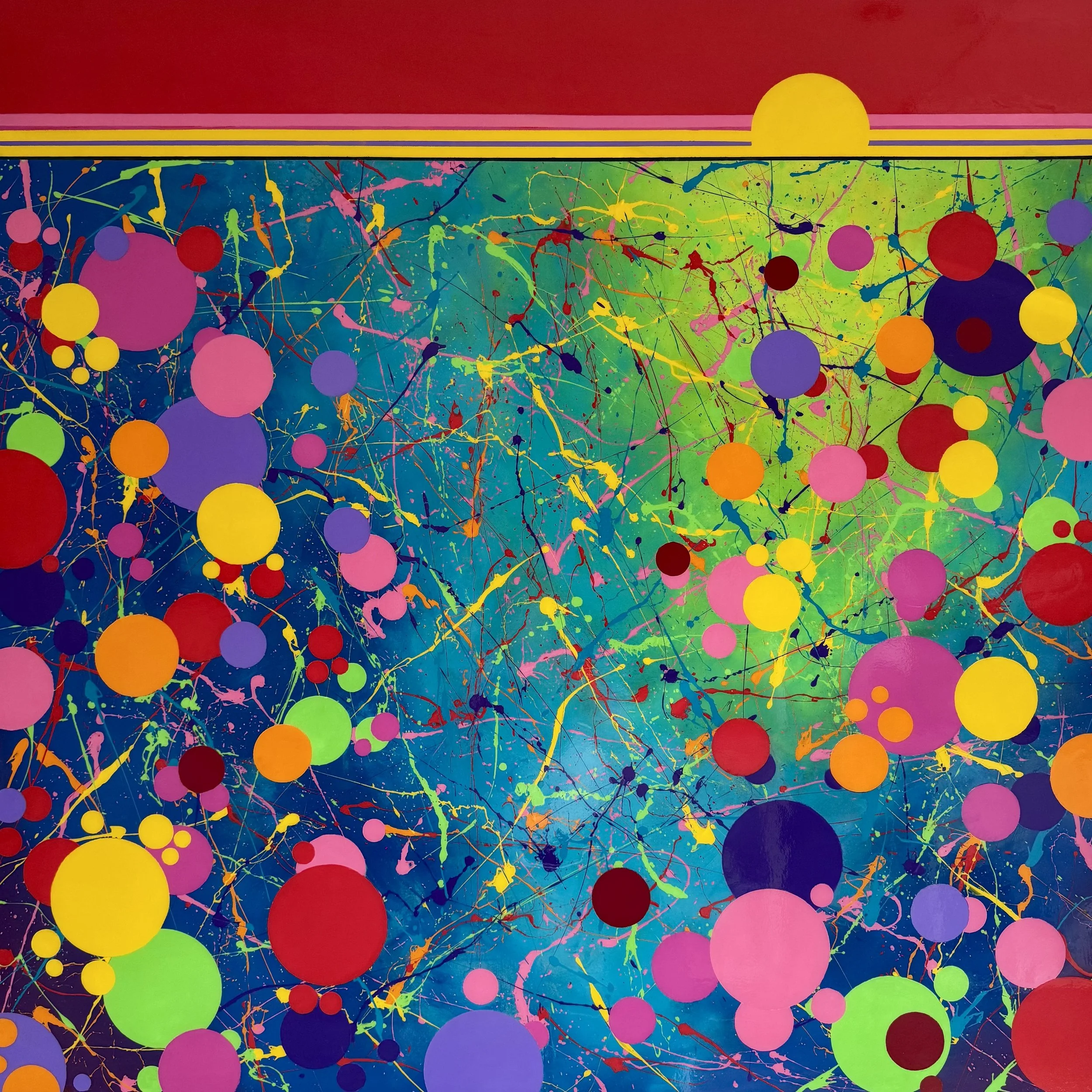 Below the Stillness
48"x48" Acrylic on Canvas
$4000