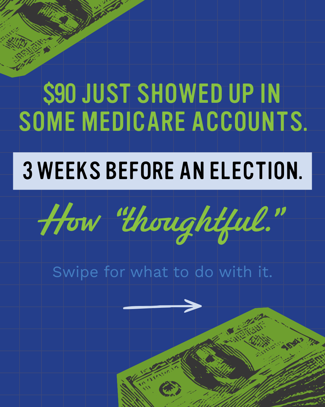 When a Payment Shows Up Right Before an Election, Name It