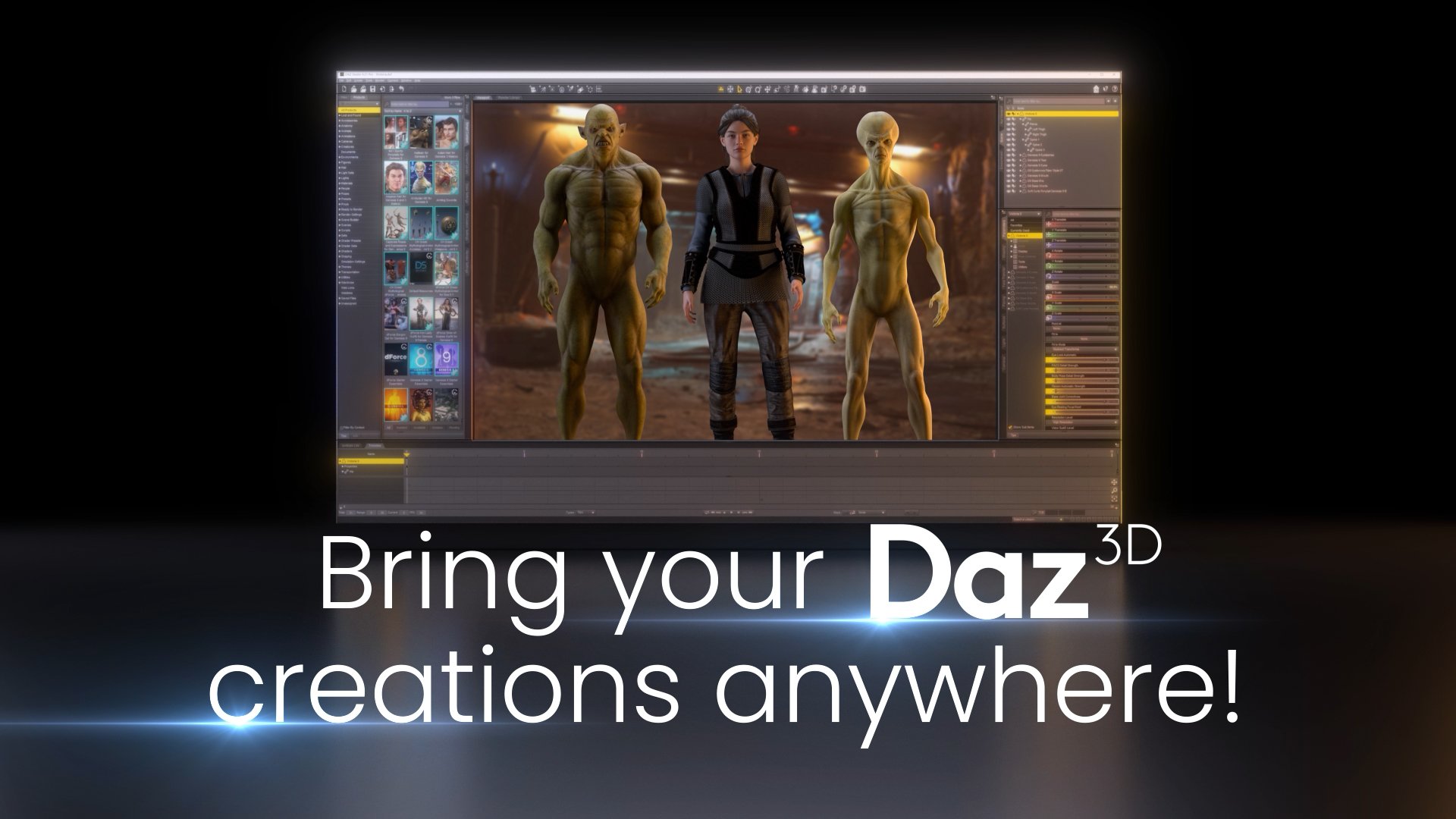 Daz3D Bridges Promo