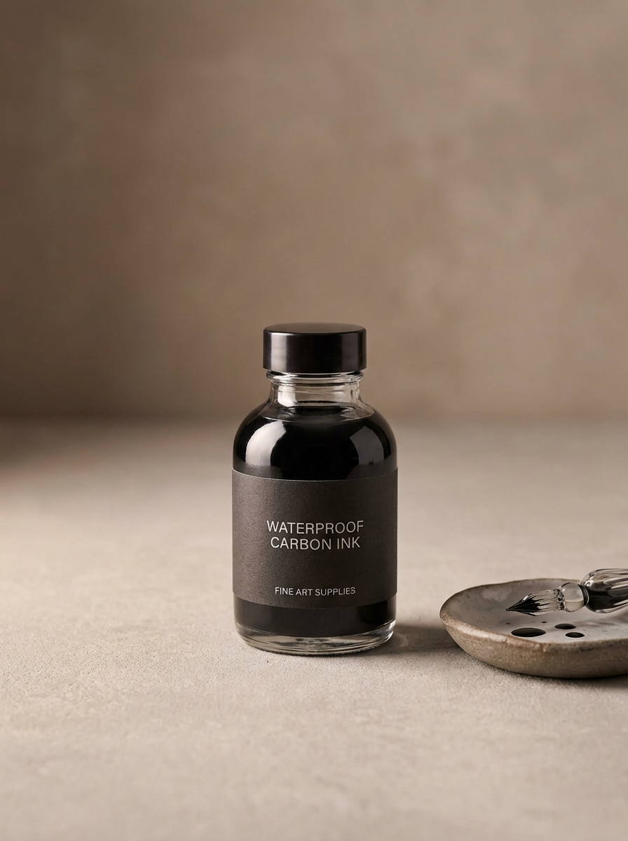 Waterproof Carbon Ink