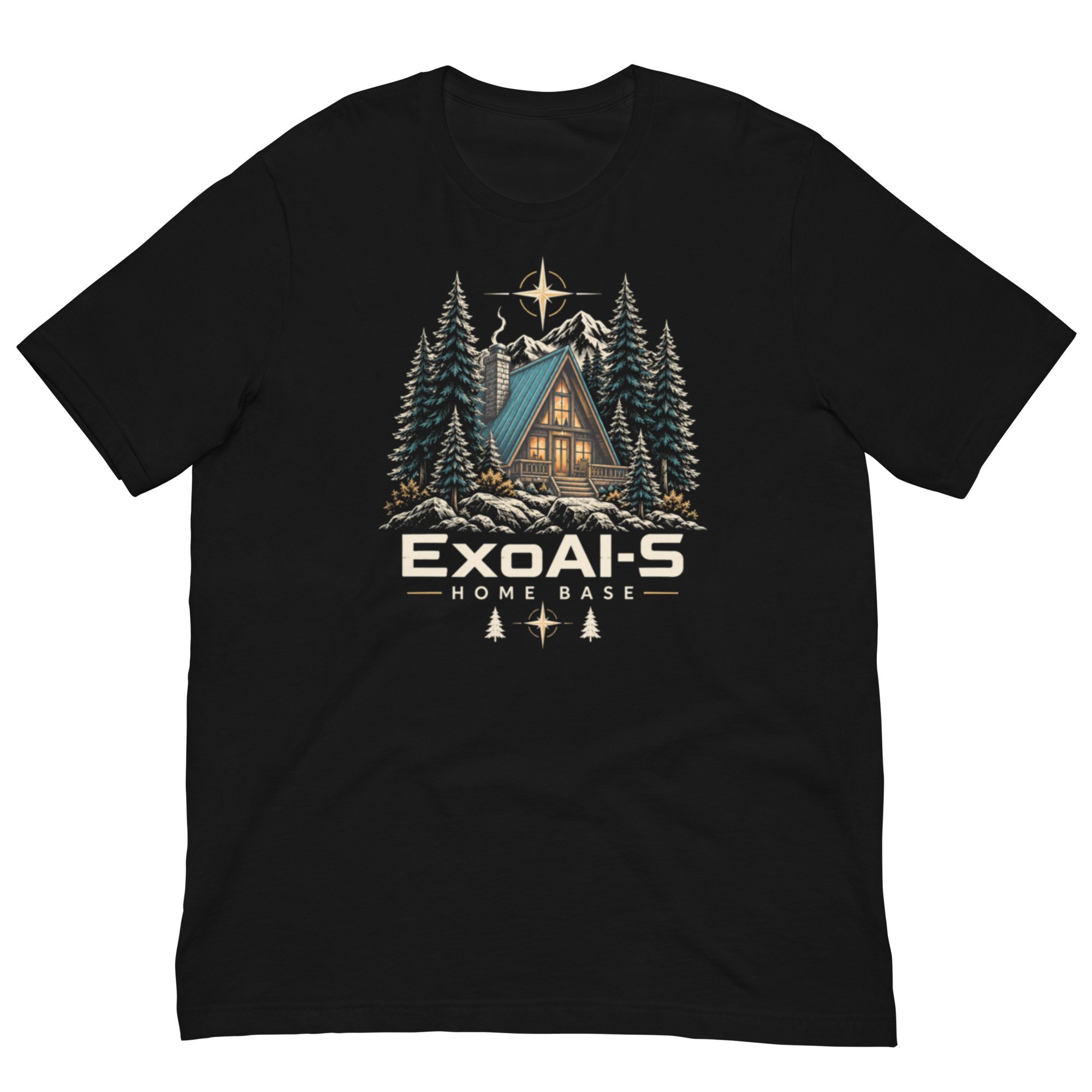ExoAI-S Little Cabin Big Sky T-Shirt