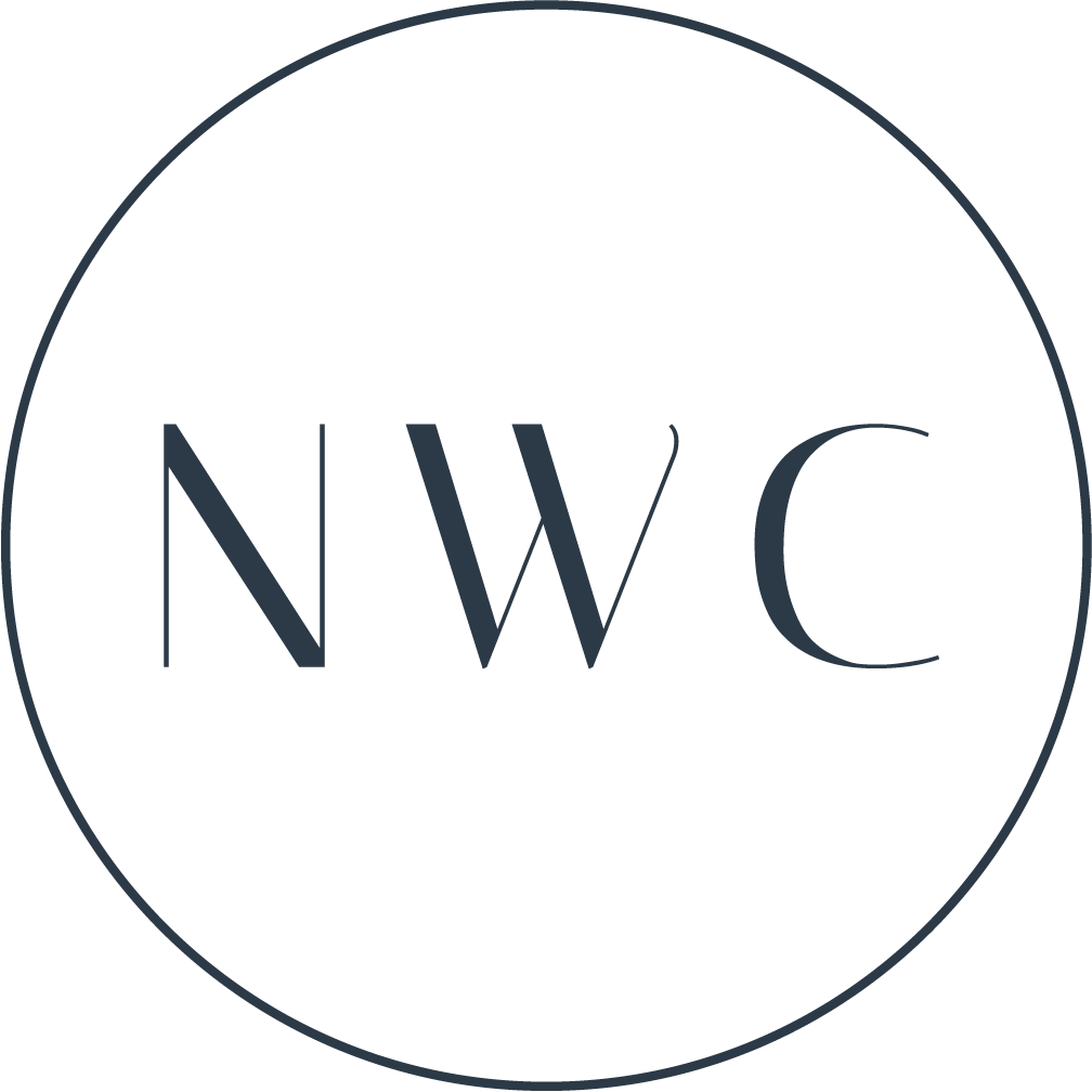 Circular logo with the letters N W C inside.