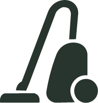 Icon of a vacuum cleaner