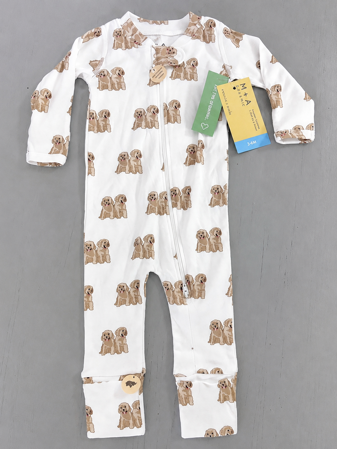 M + A Organic Puppy Sleeper (3-6M)