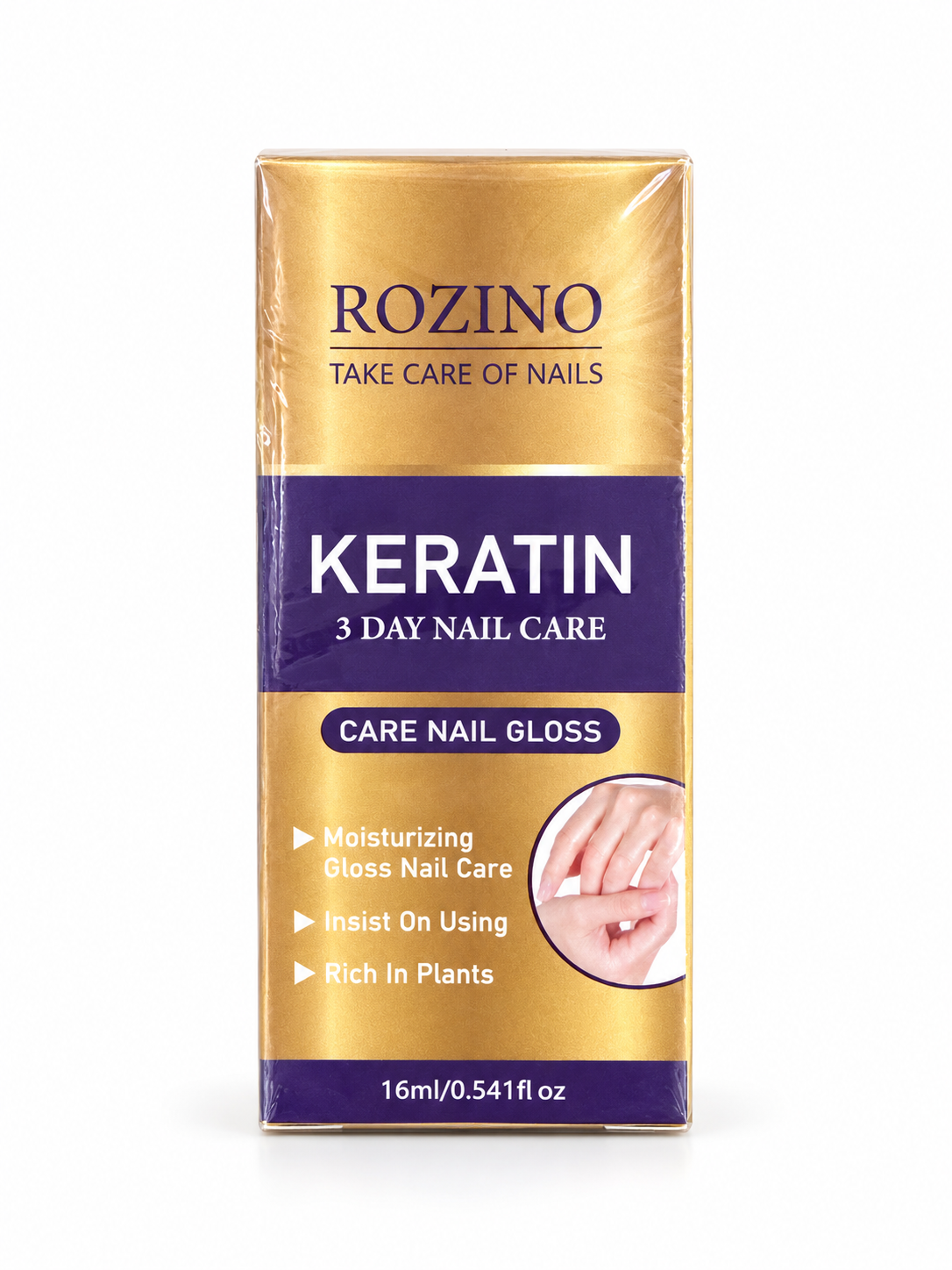 ROZINO Keratin 3 Day Nail Care – 16 mL