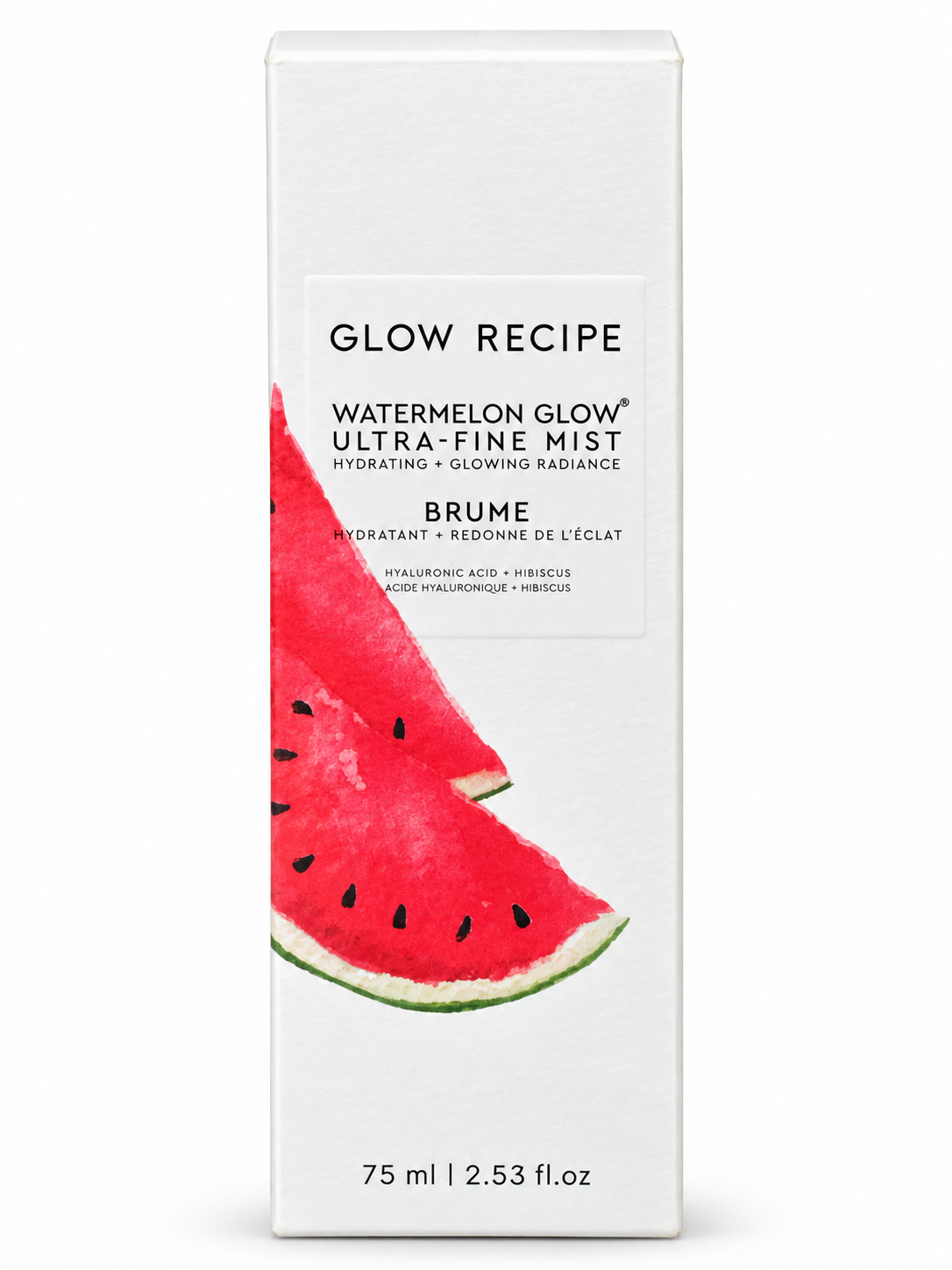 Glow Recipe Watermelon Glow Ultra-Fine Mist – Hydrating Facial Spray, 75 mL