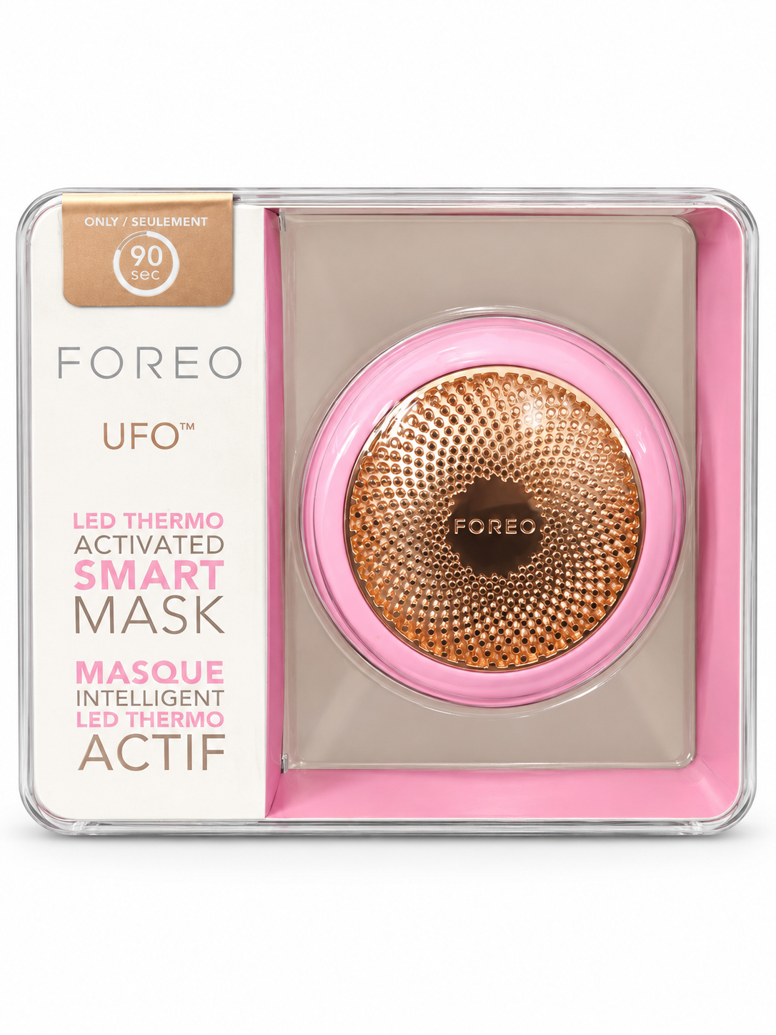 FOREO UFO LED Thermo-Activated Smart Mask Device – Pink