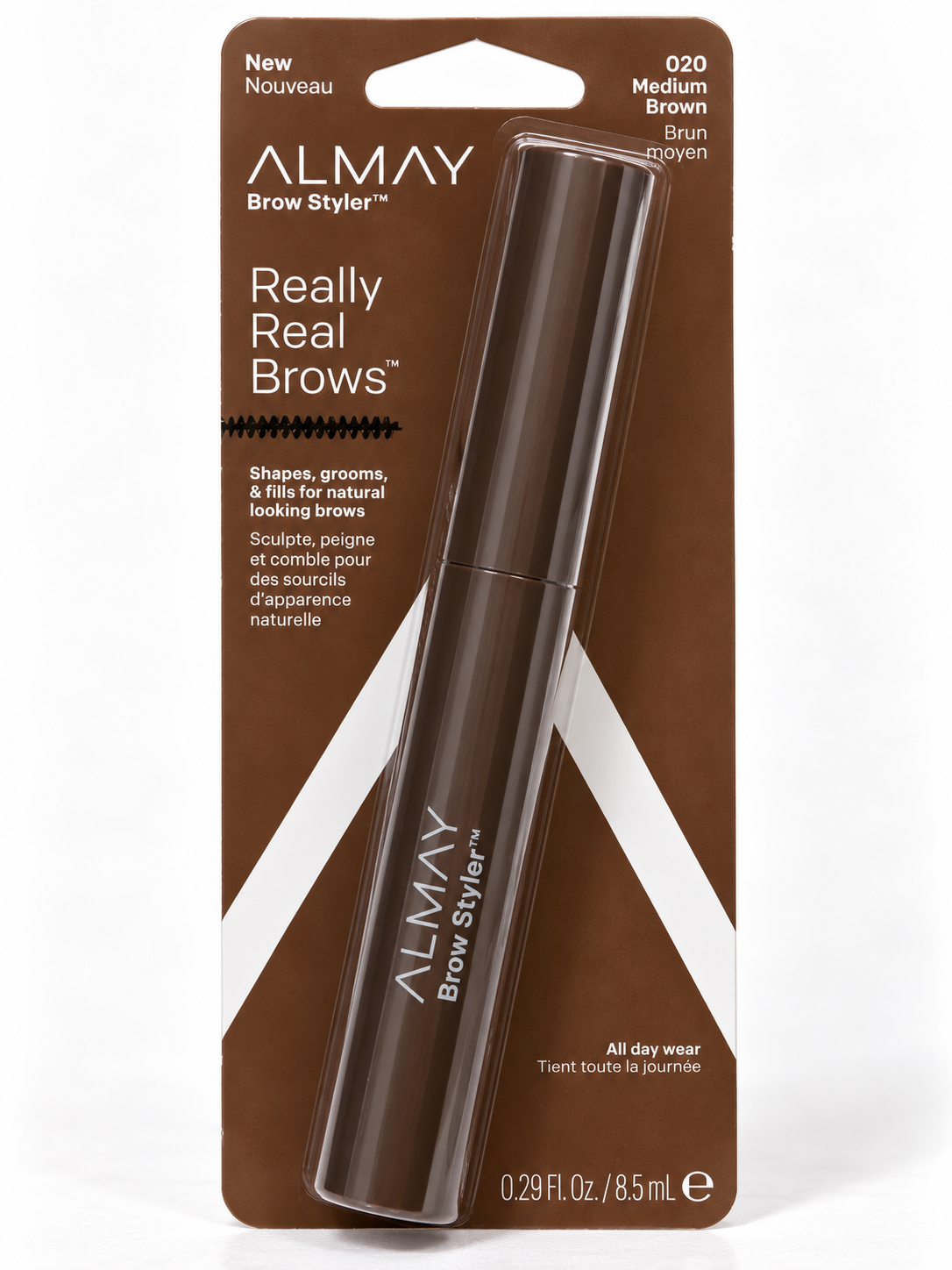 Almay Brow Styler Really Real Brows — 020 Medium Brown
