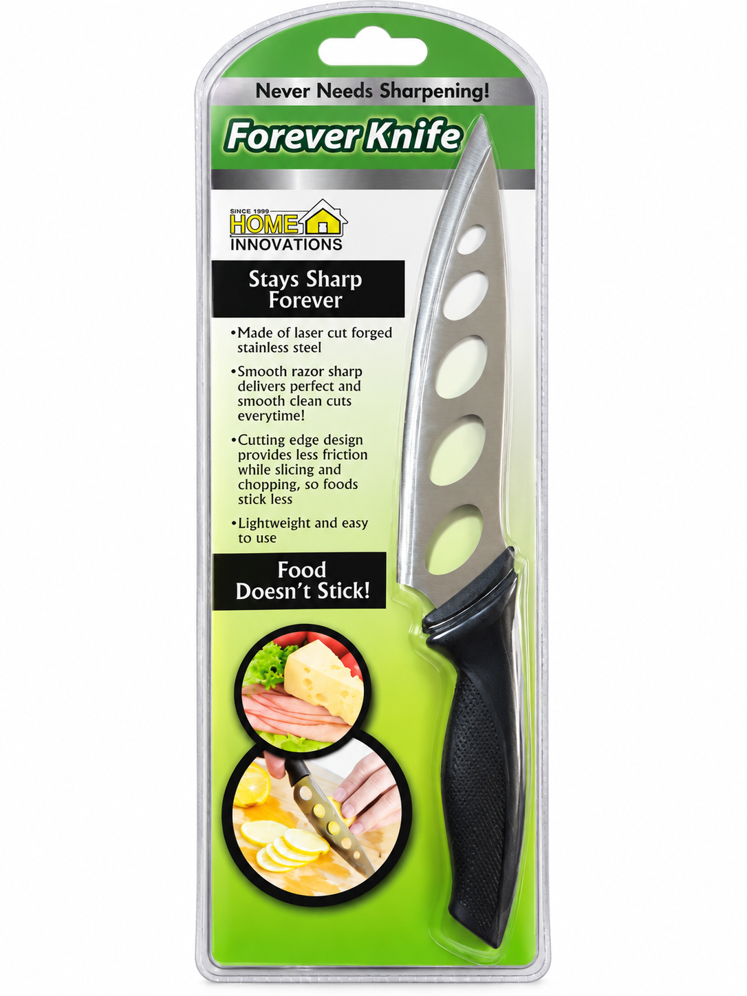 Home Innovations Forever Knife – Stainless Steel Nonstick Kitchen Knife