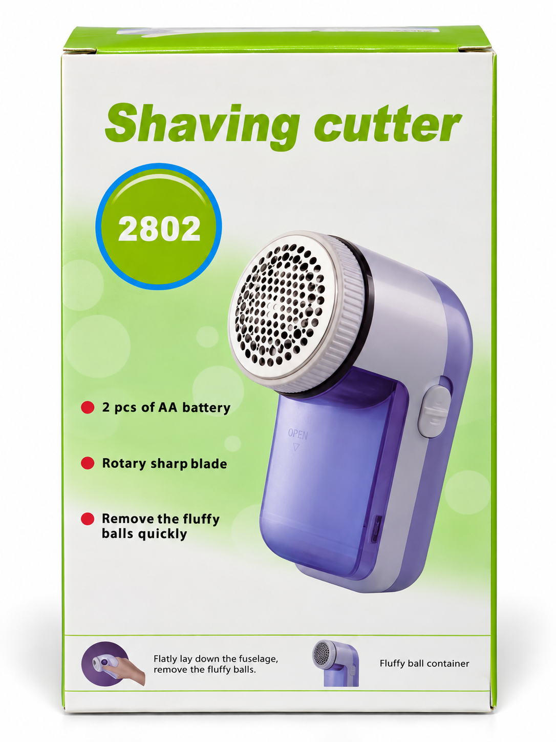 Shaving Cutter 2802 – Portable Fabric Shaver & Lint Remover