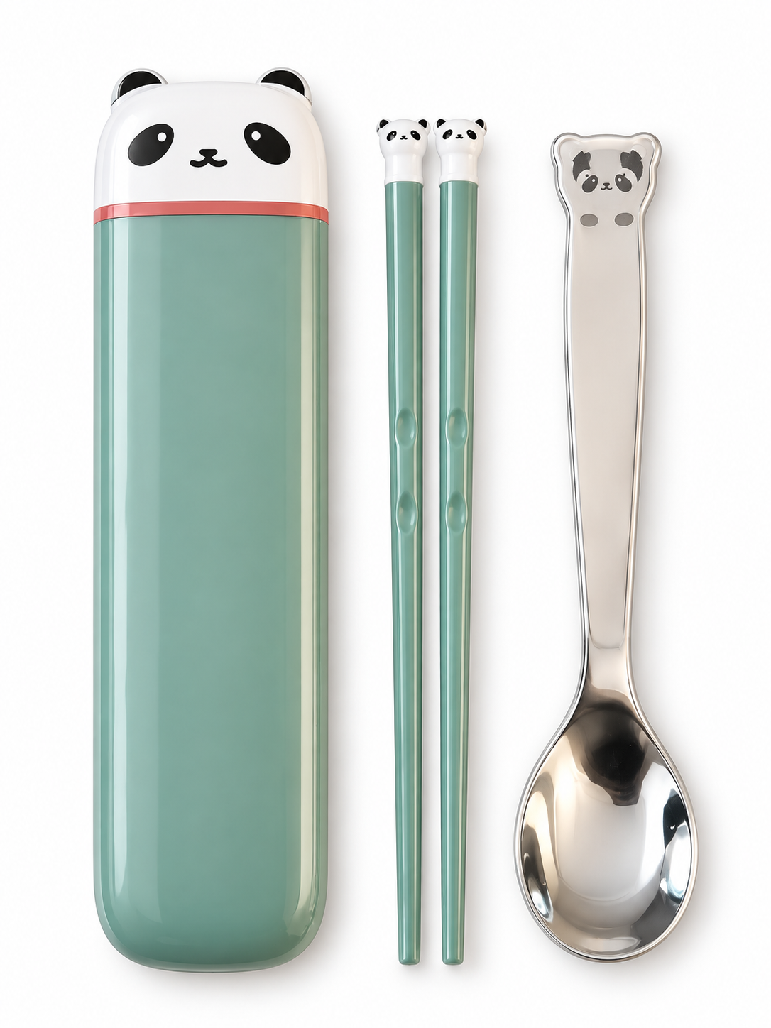 Kawaii Panda Portable Cutlery Set