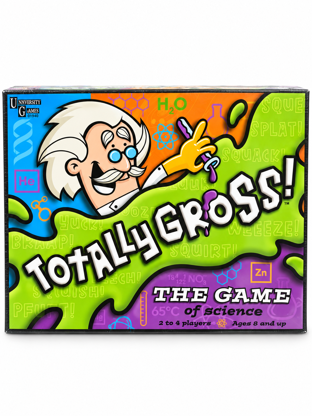 University Games Totally Gross! The Game of Science – Ages 8+, 2–4 Players