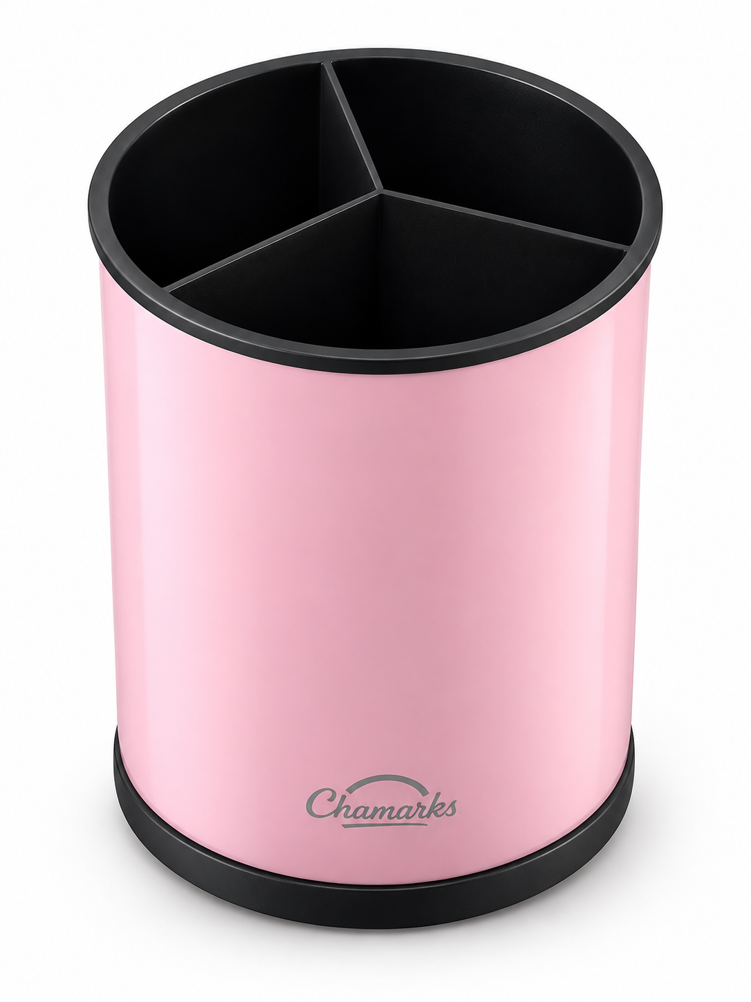 Chamarks Rotating Stainless Steel Utensil Holder – Pink