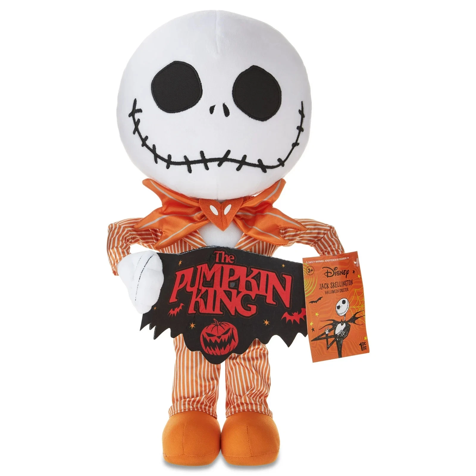 Nightmare before Christmas: Jack Skellington Pumpkin King & Greeter