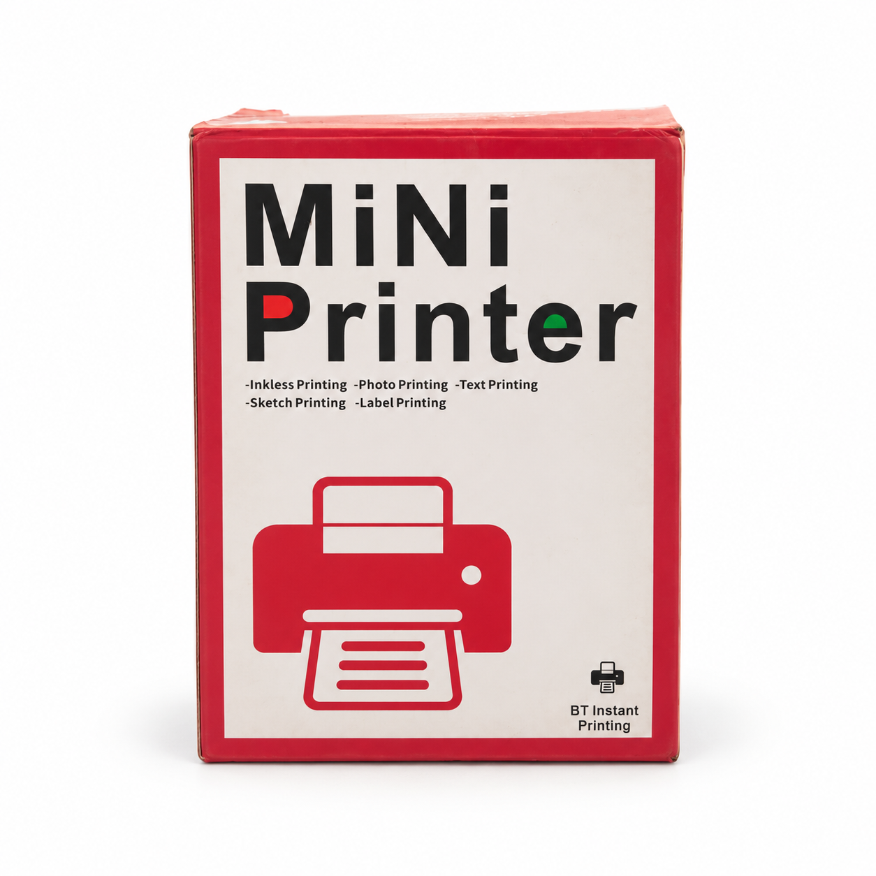 Mini Printer - Pink & White Cat