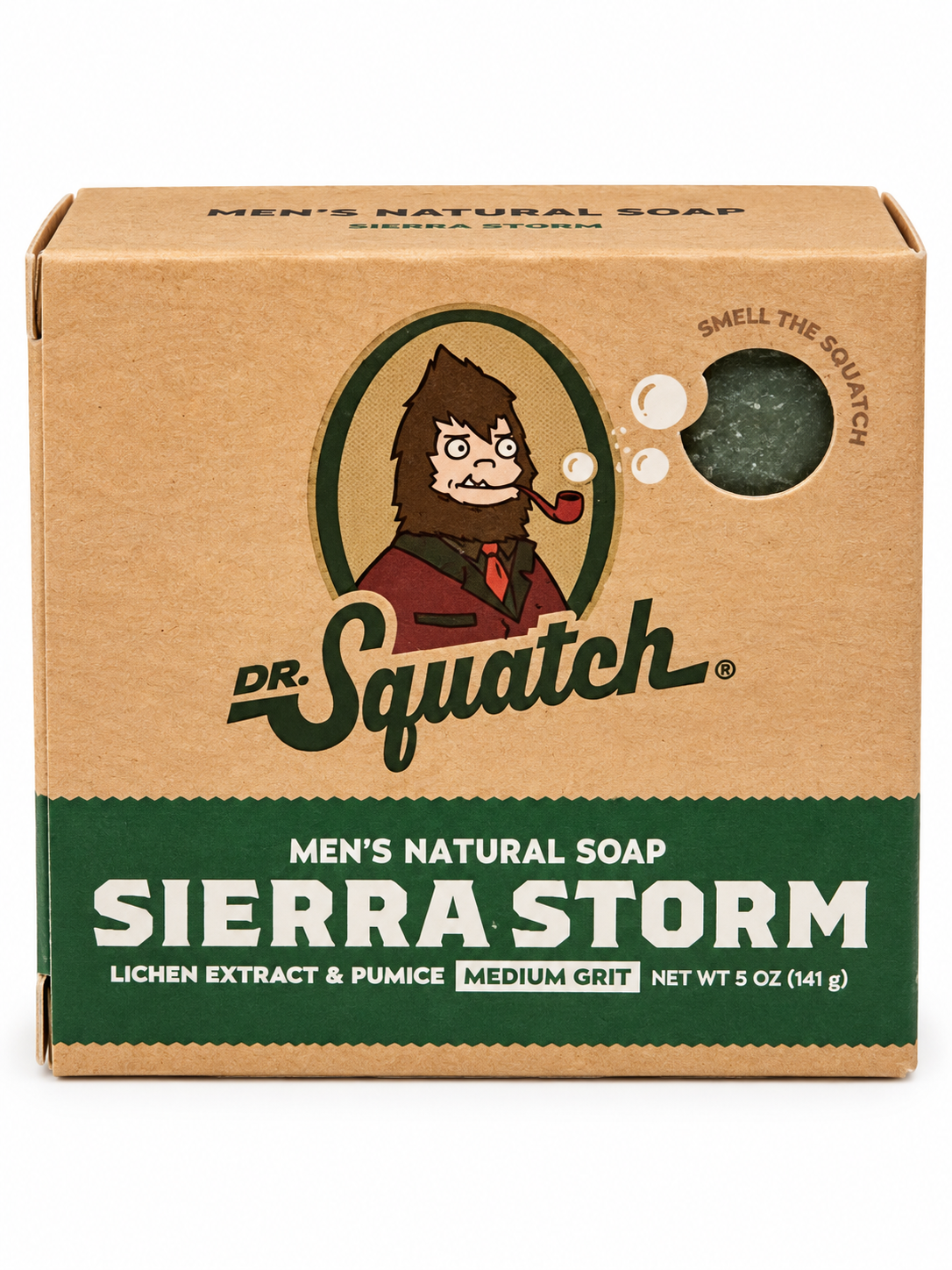 Dr. Squatch Sierra Storm Men's Natural Soap – 5 oz