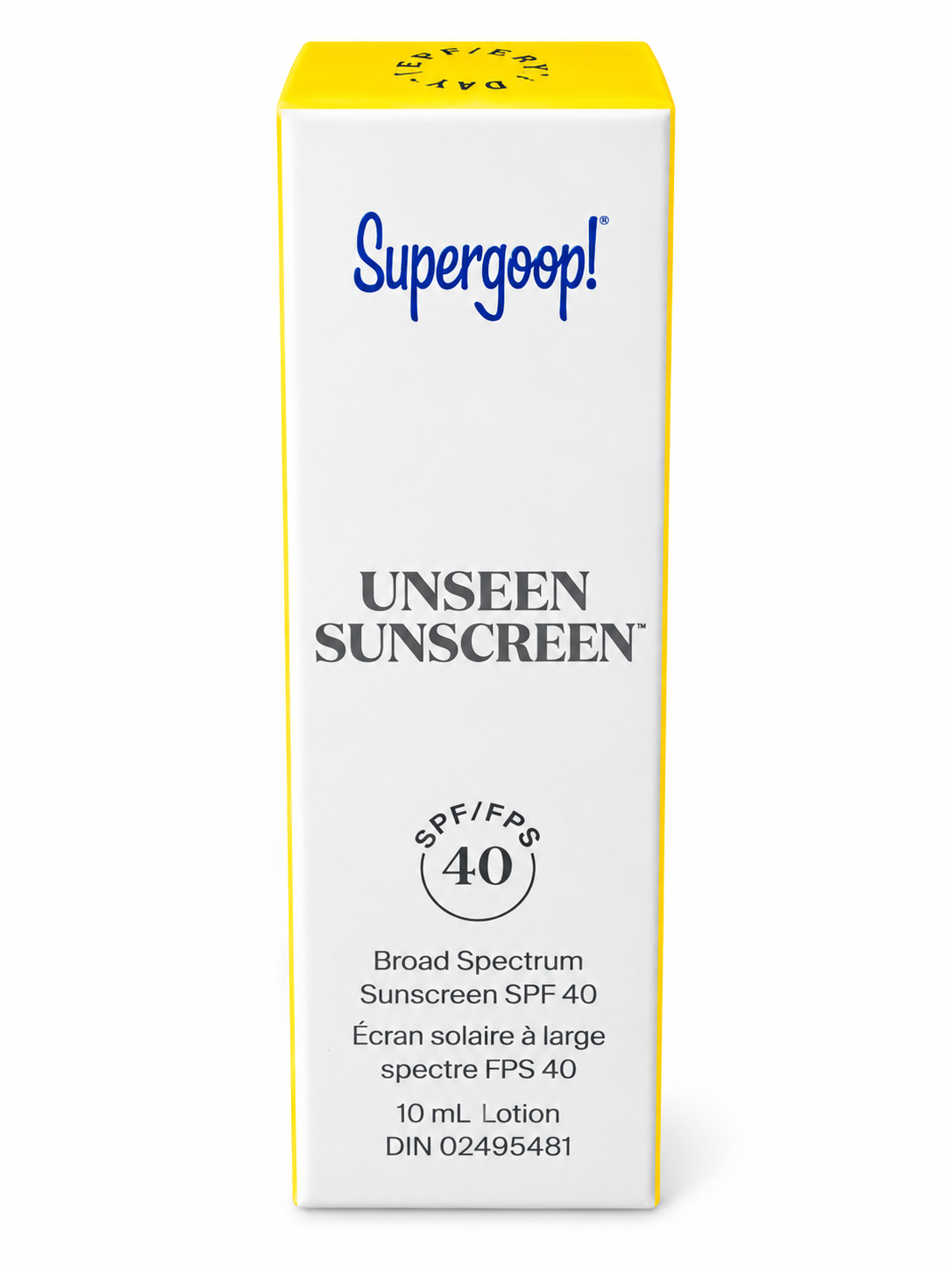 Supergoop! Unseen Sunscreen SPF 40 – 10 mL Mini