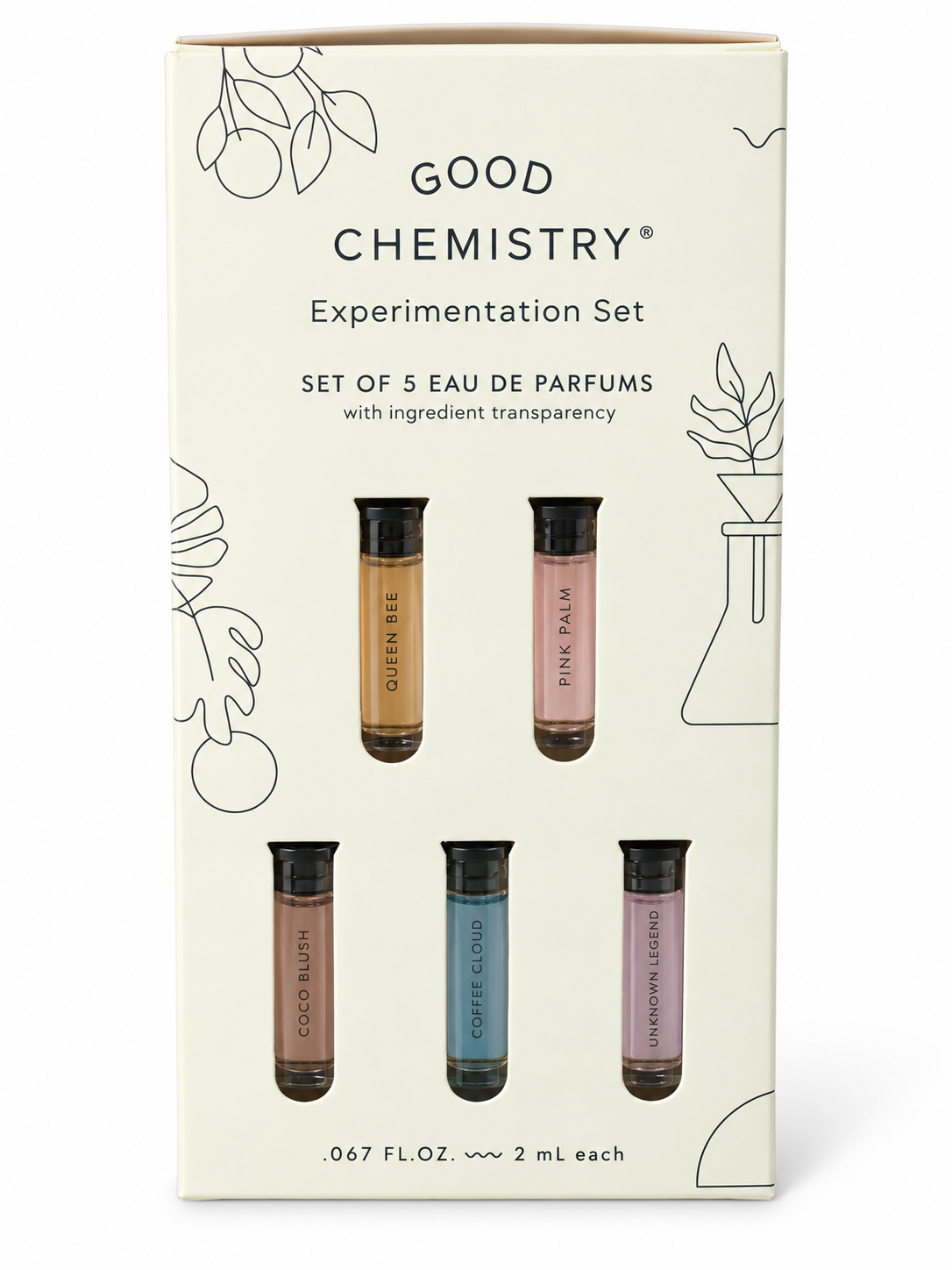 Good Chemistry Experimentation Set – 5 Eau de Parfum Samples