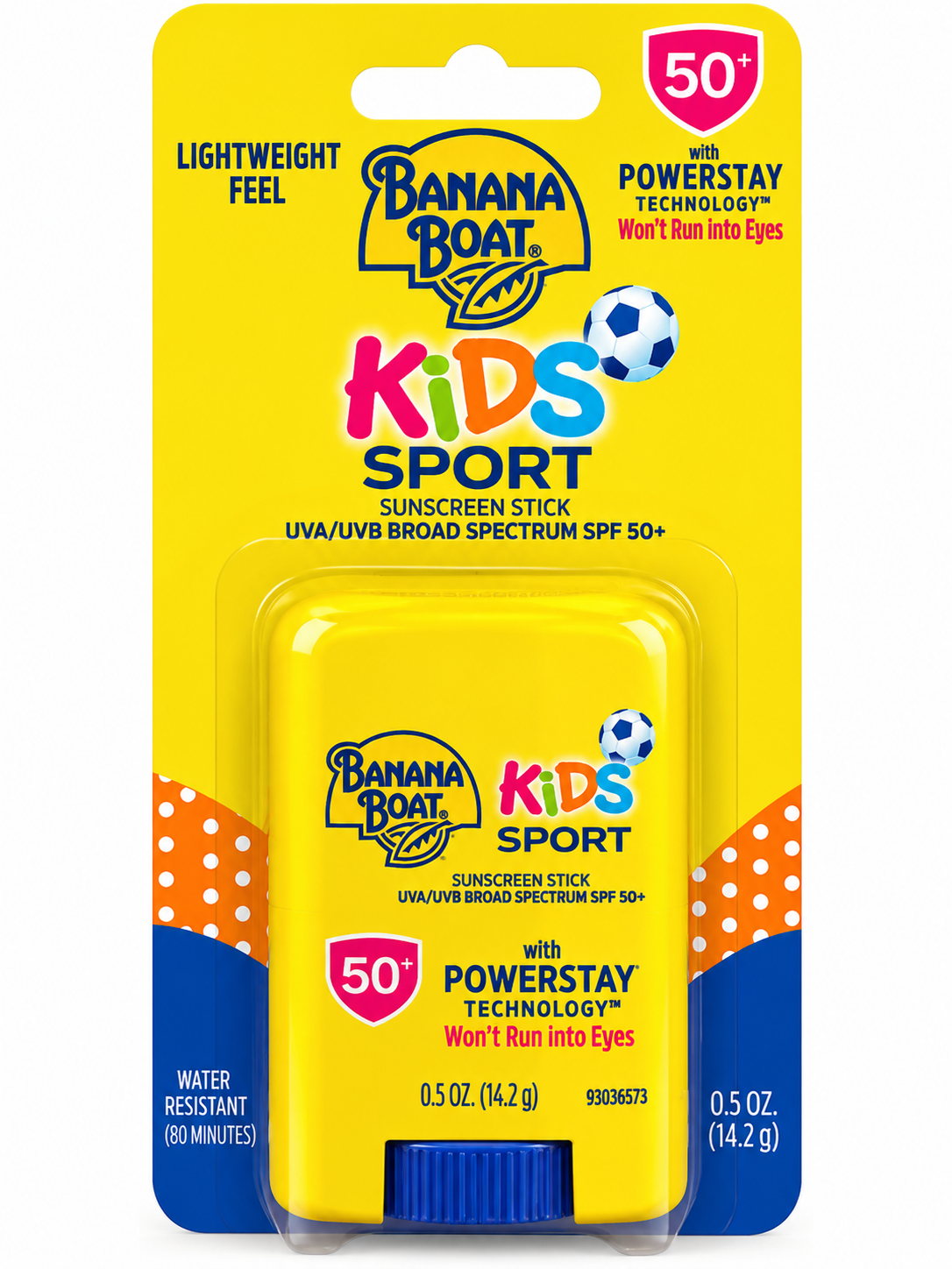 Banana Boat Kids Sport Sunscreen Stick SPF 50+ – 0.5 oz