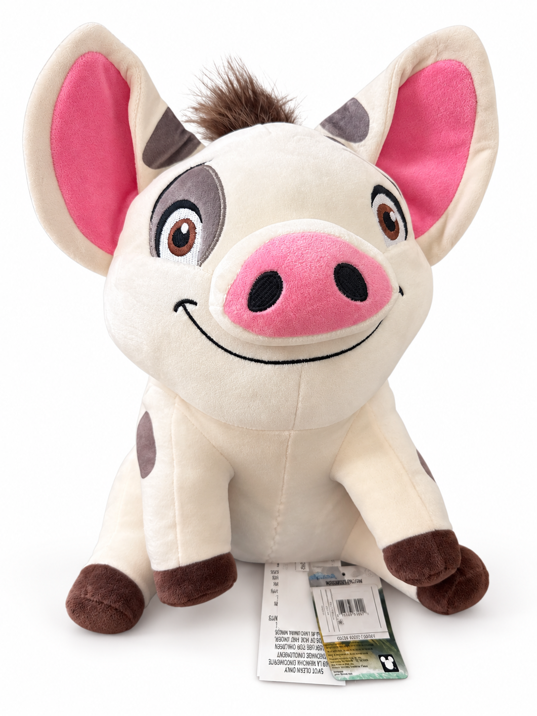 Disney Moana Pua Weighted Plush Pillow – 3 lb, Cream/Pink