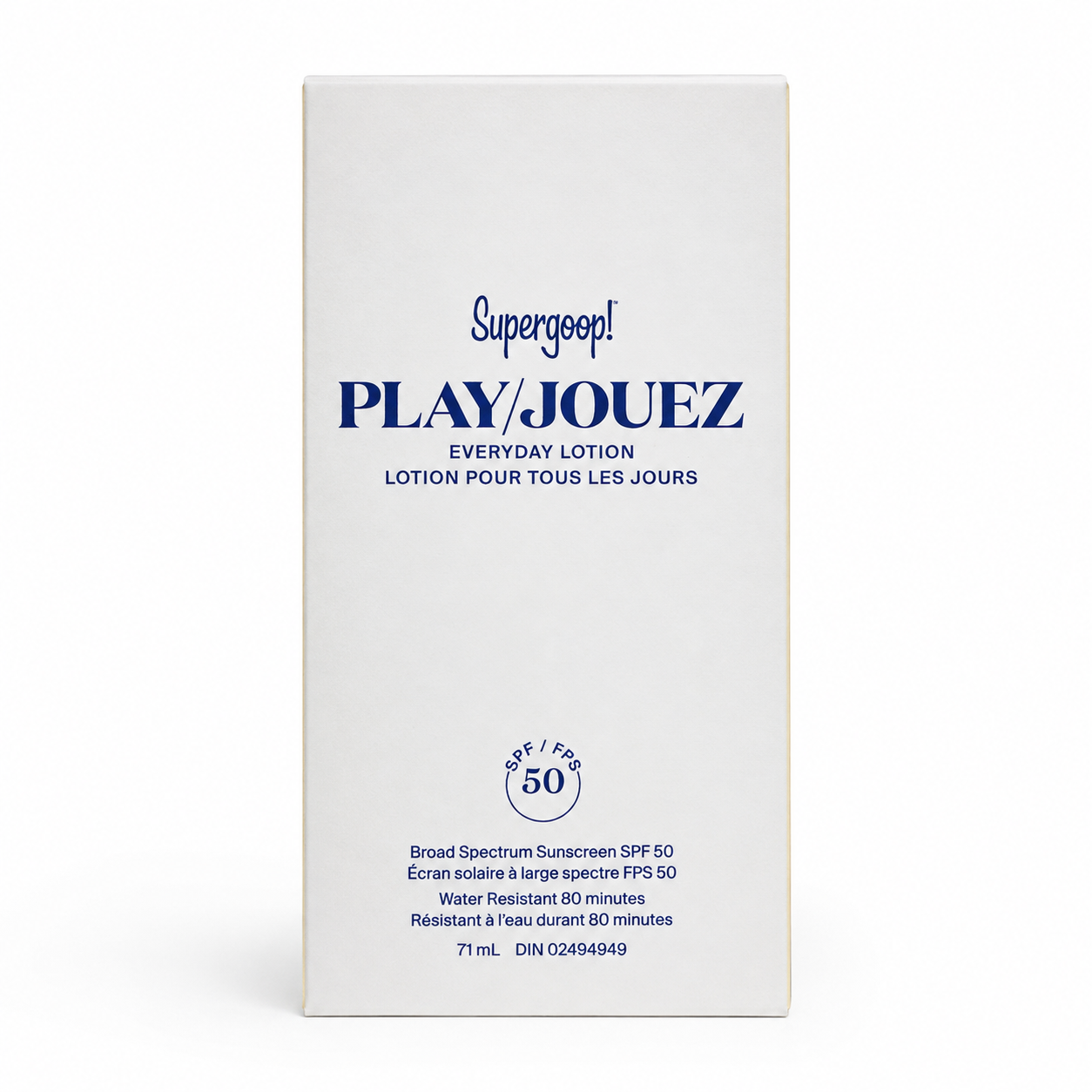 Supergoop! PLAY Everyday Lotion SPF 50 – 2.4 oz / 71 mL