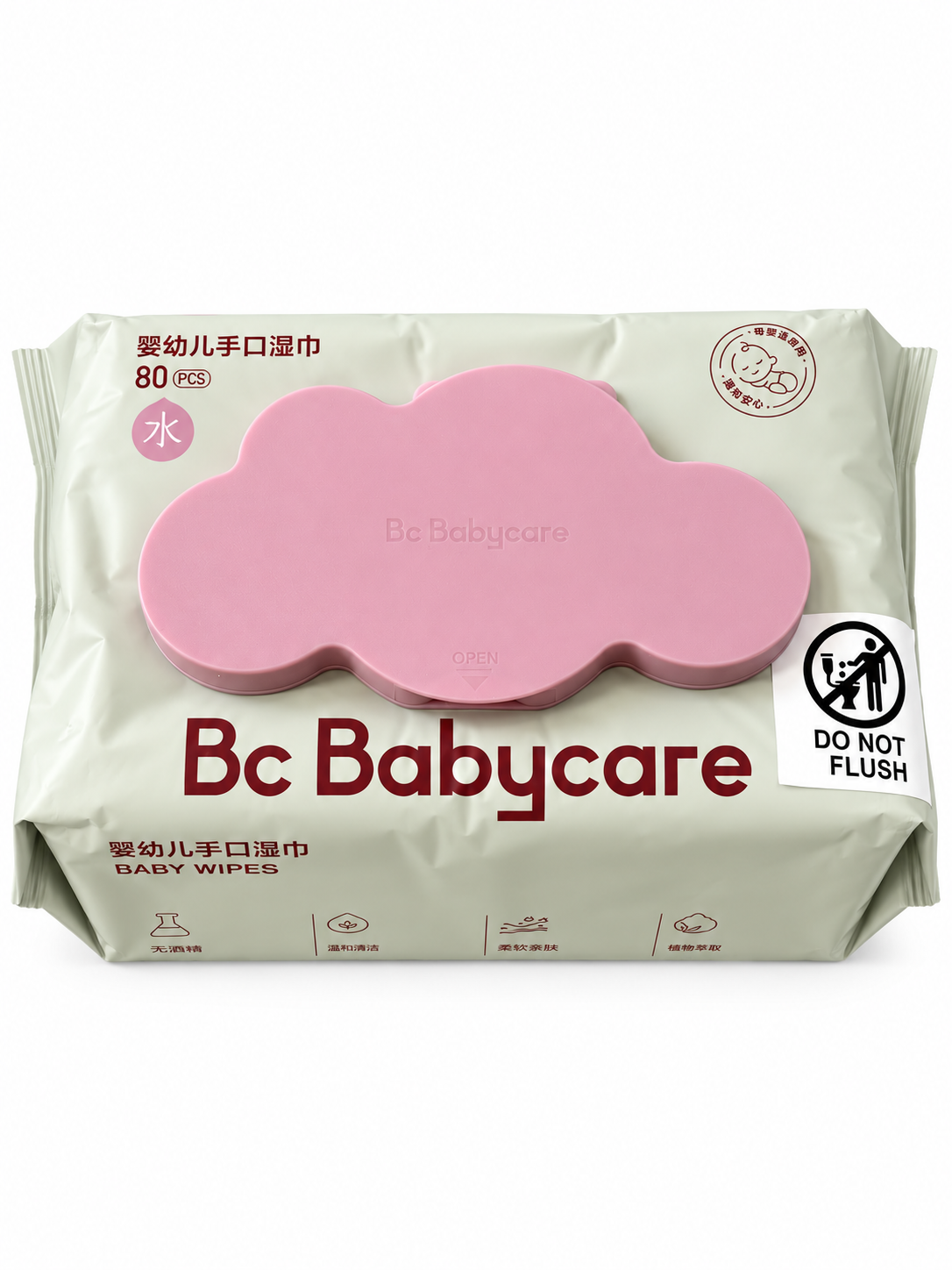 Babycare Baby Wipes – 80 Count