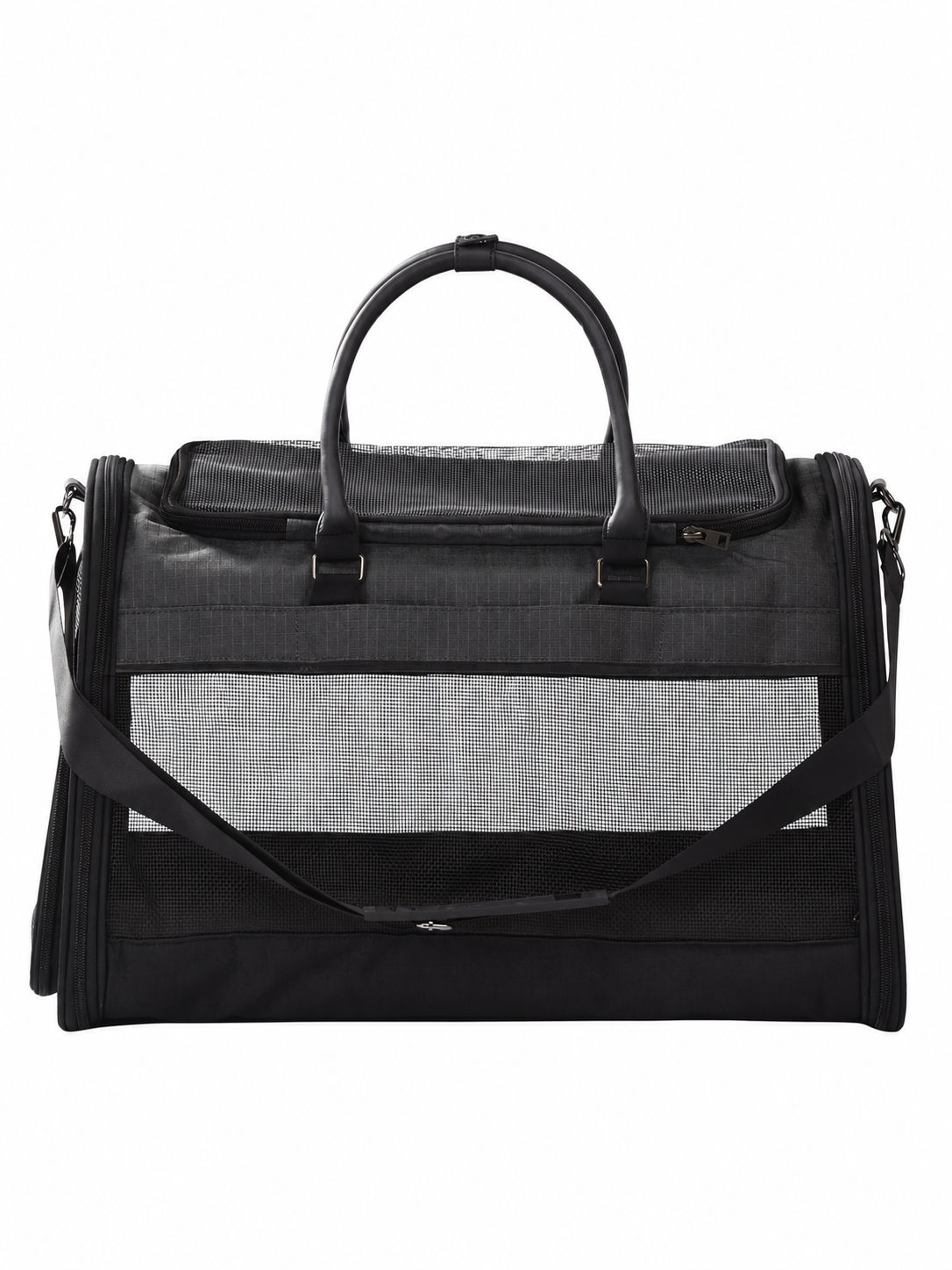 PET MARVEL Soft-Sided Pet Carrier – Large, Black