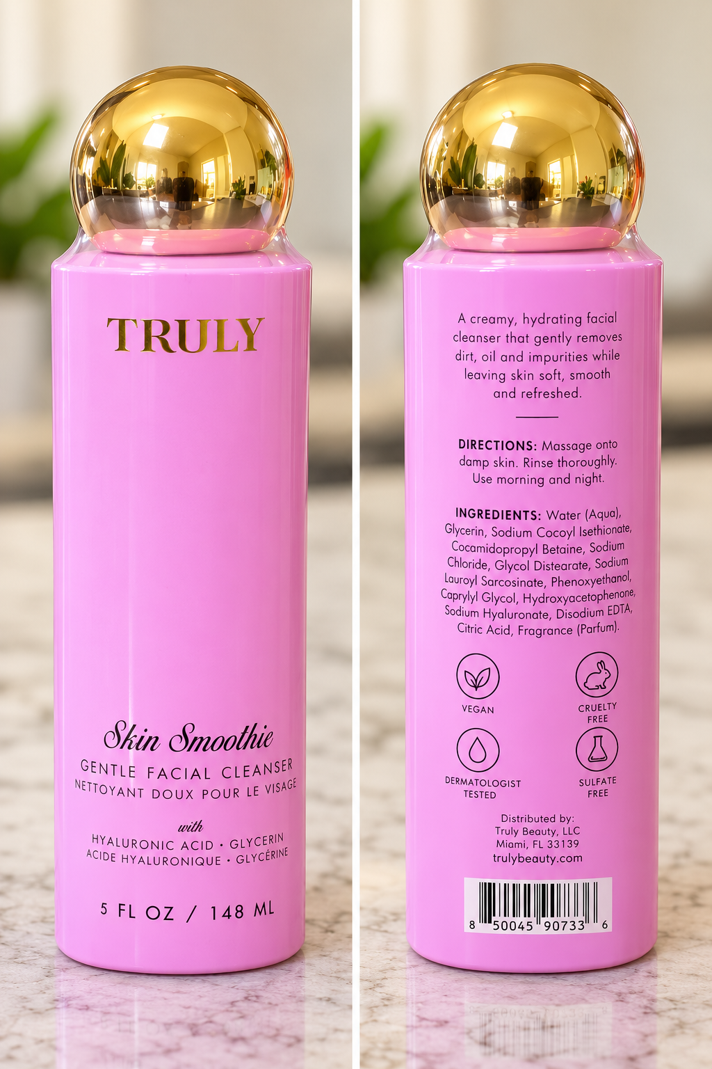 Truly Skin Smoothie Gentle Facial Cleanser – 5 fl oz