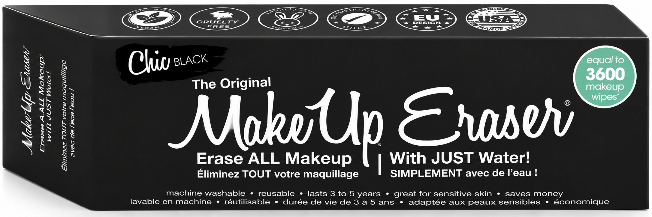 The Original MakeUp Eraser – Chic Black