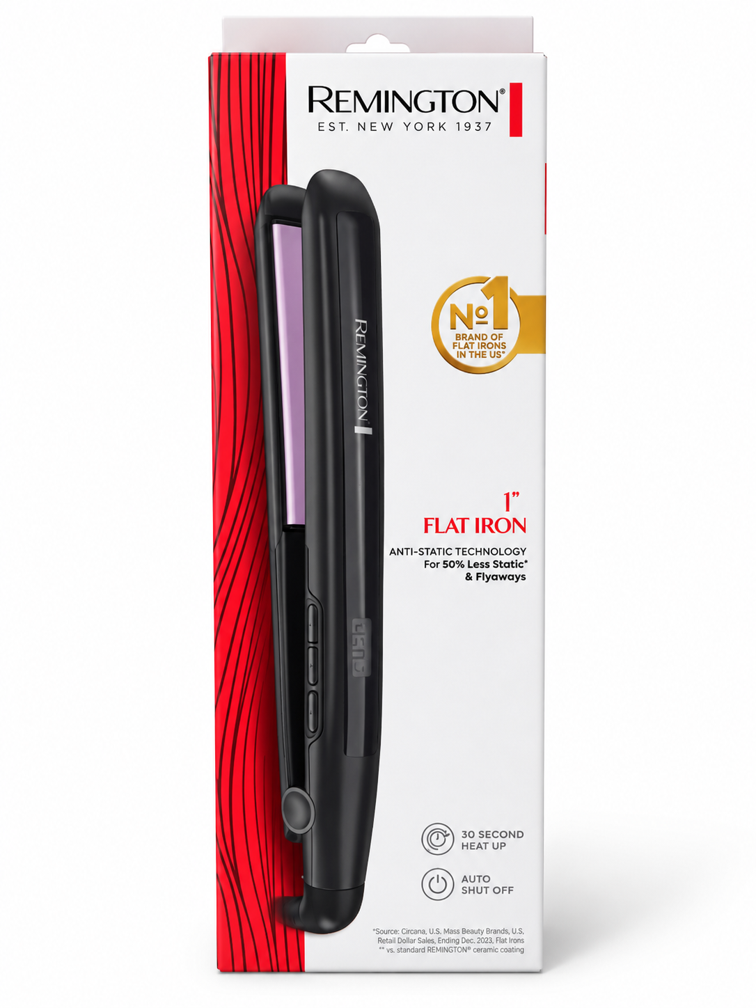 Remington 1" Anti-Static Flat Iron