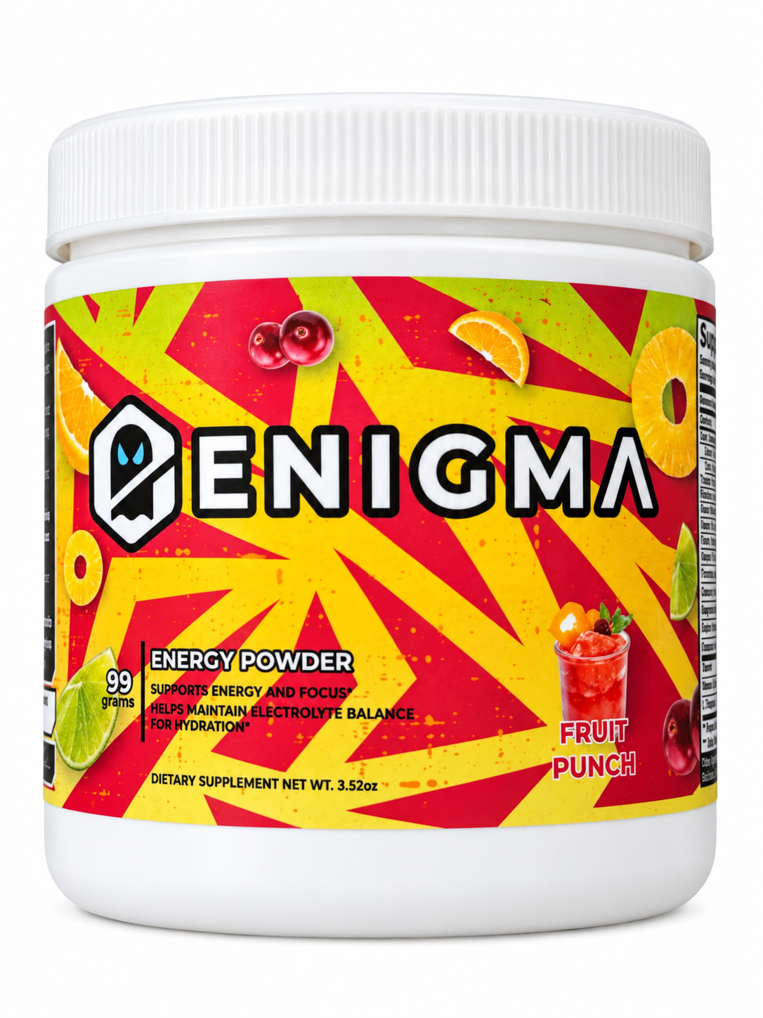 Enigma Energy Powder – Fruit Punch, 99 g (3.52 oz)