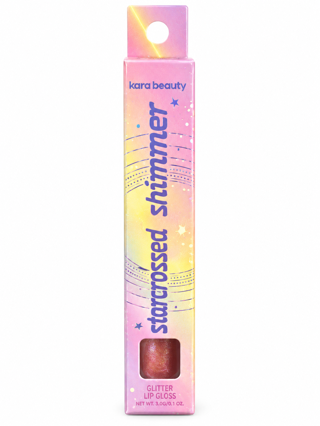 Kara Beauty Starcrossed Shimmer Lip Gloss – Shade 13 ✨