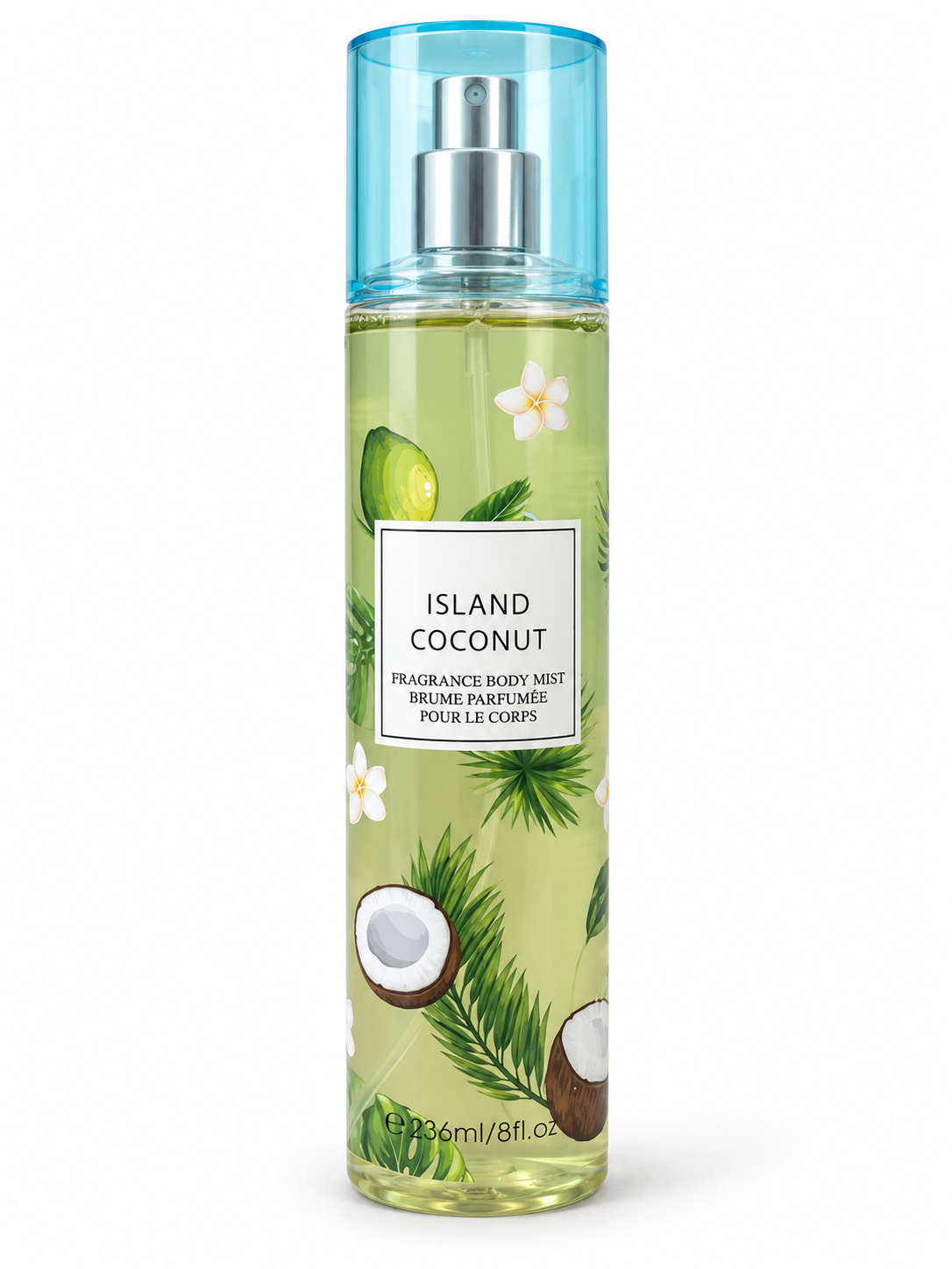 Island Coconut Fragrance Body Mist – 8 oz