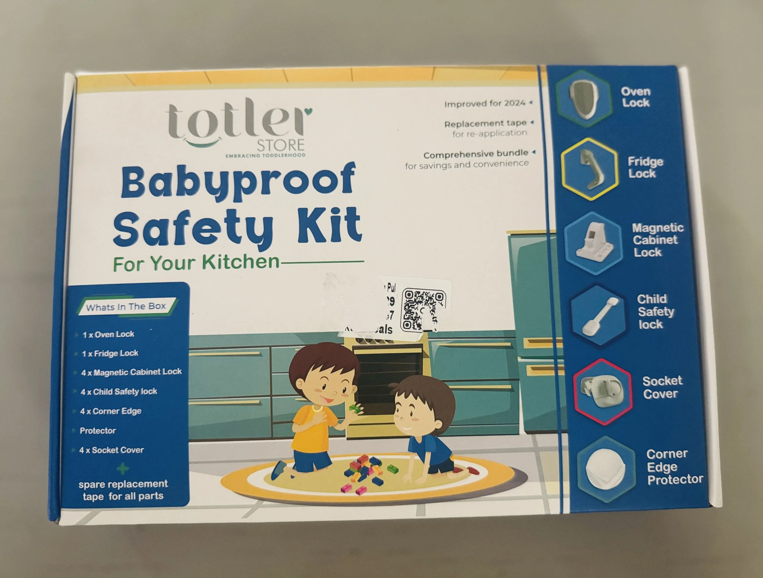 Totler Store - Kitchen Defenders - Baby Proof Kitchen Safety Kit