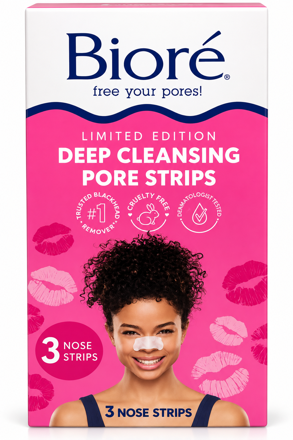 Bioré Limited Edition Deep Cleansing Pore Strips – 3 Count