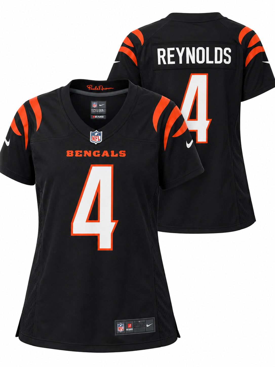 Nike Cincinnati Bengals Josh Reynolds #4 NFL Jersey – Black - Medium